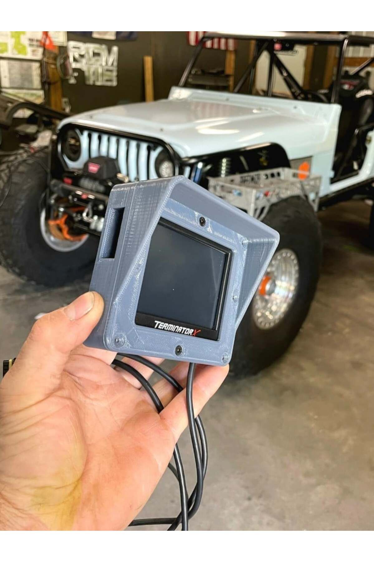 Lucest Holley EFI Terminatörü x 3.5 "Mount (Plastik Aparattır!!!)