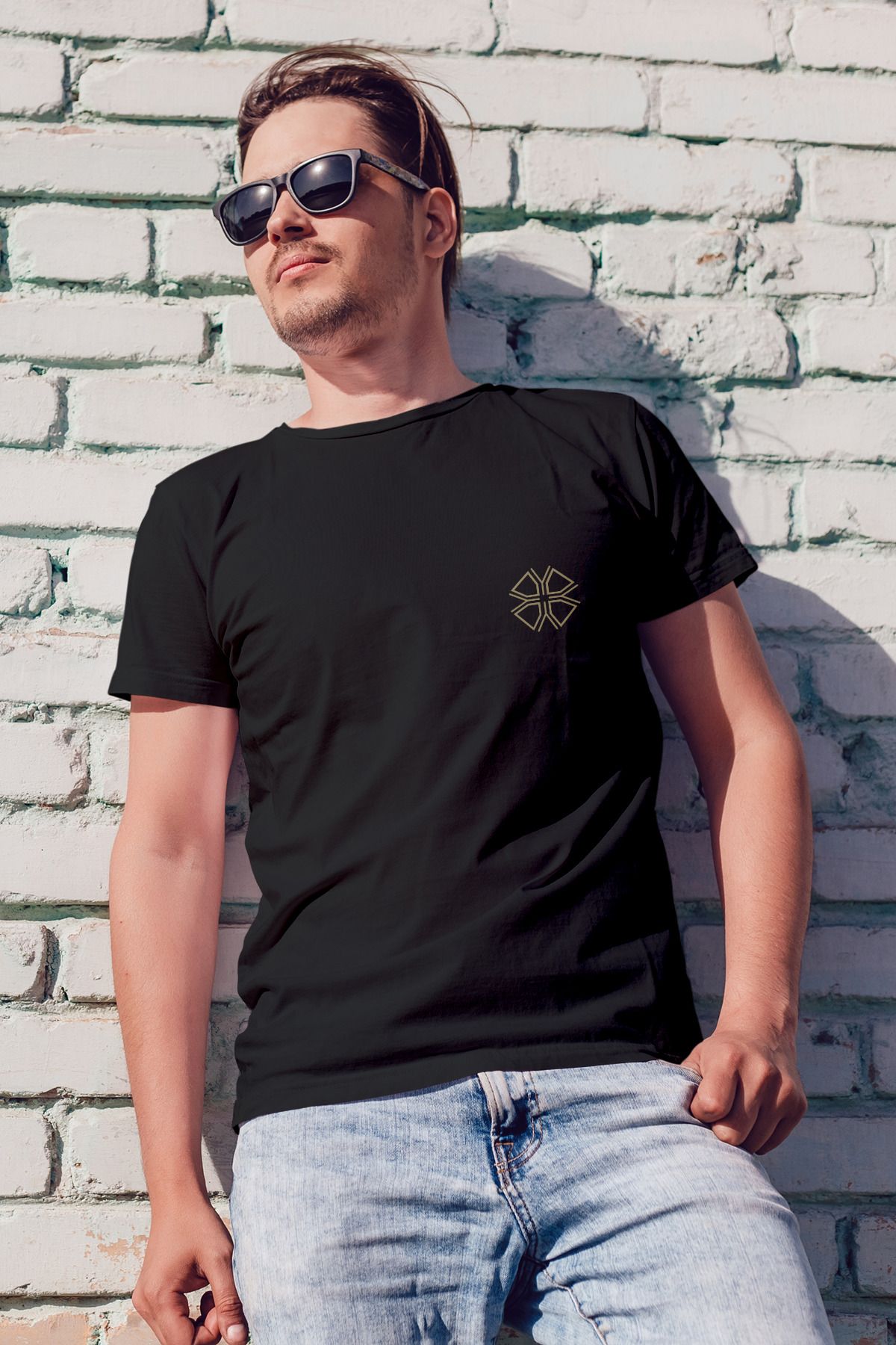 Decrift Yonca %100 Pamuk Erkek T-Shirt