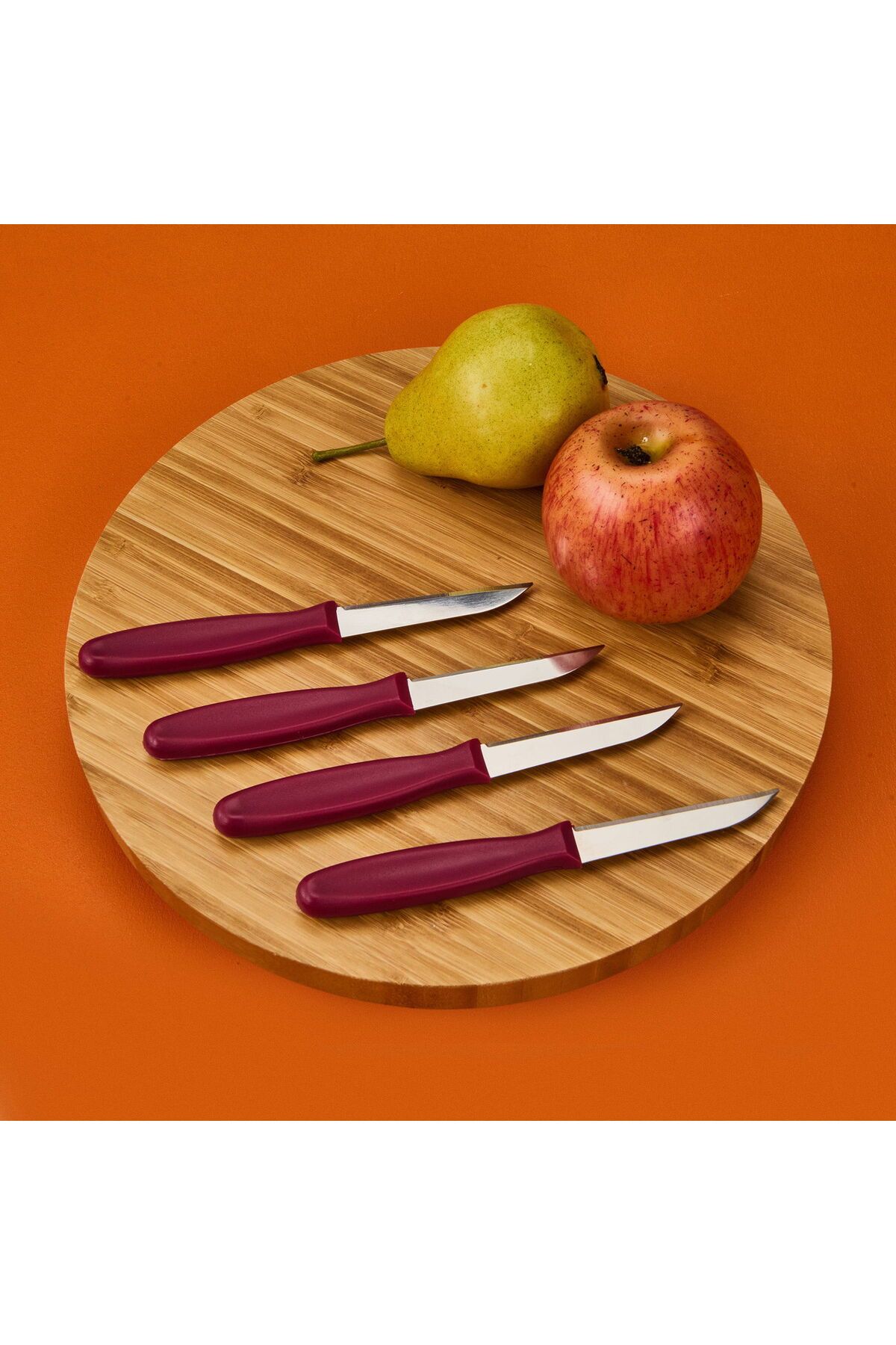 Rooc 4'lü Meyve Bıçağı - - 20 cm