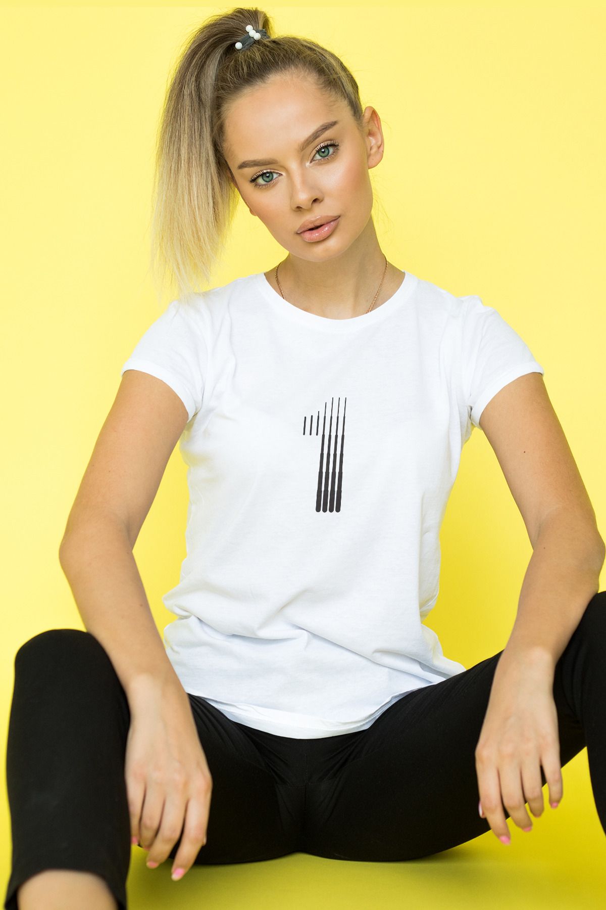 Decrift Number One %100 Pamuk Kadın T-Shirt