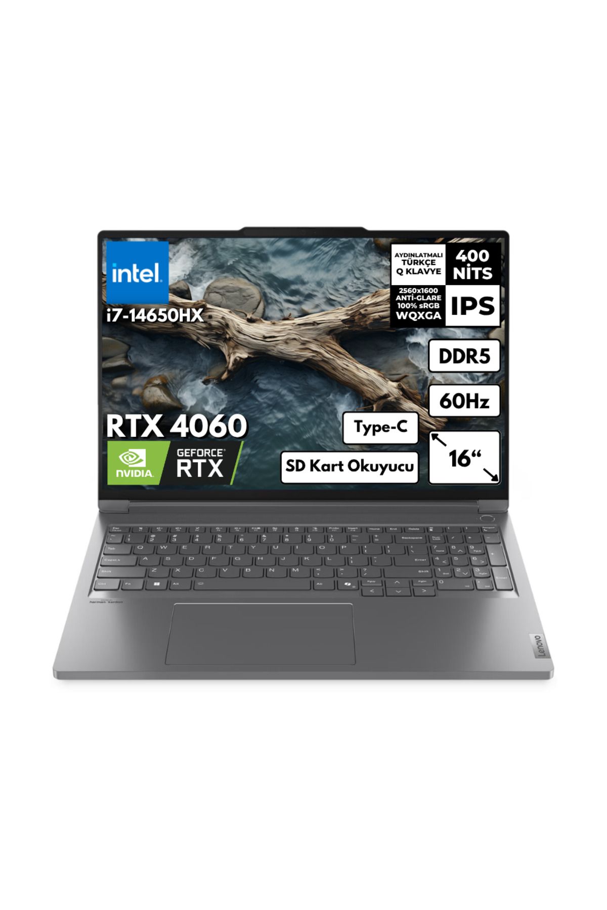 LENOVO ThinkBook 16P G5 i7-14650HX 64GB 1 TBSSD RTX4060 (8GB) 16" WQXGA Win10 Home 21N50018TRHMF84