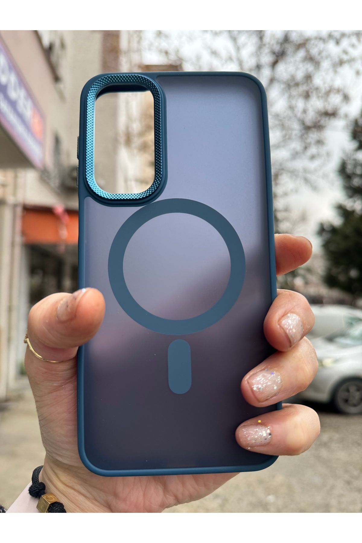 DÜNYA AKSESUAR Samsung Galaxy A16 Mat Darbe Önleyici Tam Koruma Silikon Kılıf