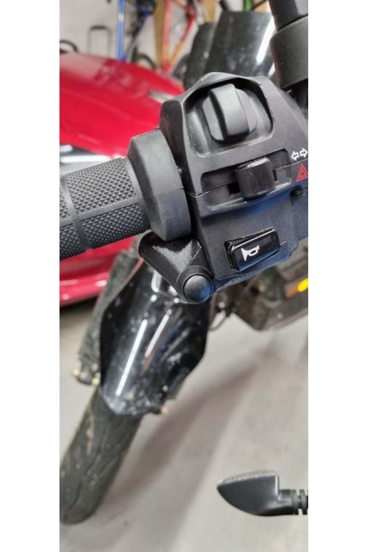 Lucest Energica Eva SS9 için Cruise Control ve Set Düğmeleri (Plastik Aparattır!!!)