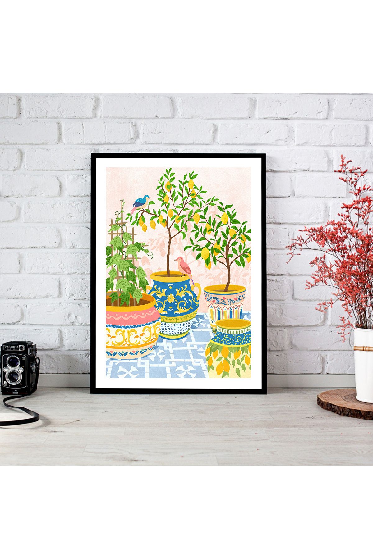 woodsia Ahşap MDF Poster Tablo Çerçevesiz MDF_TEK1505
