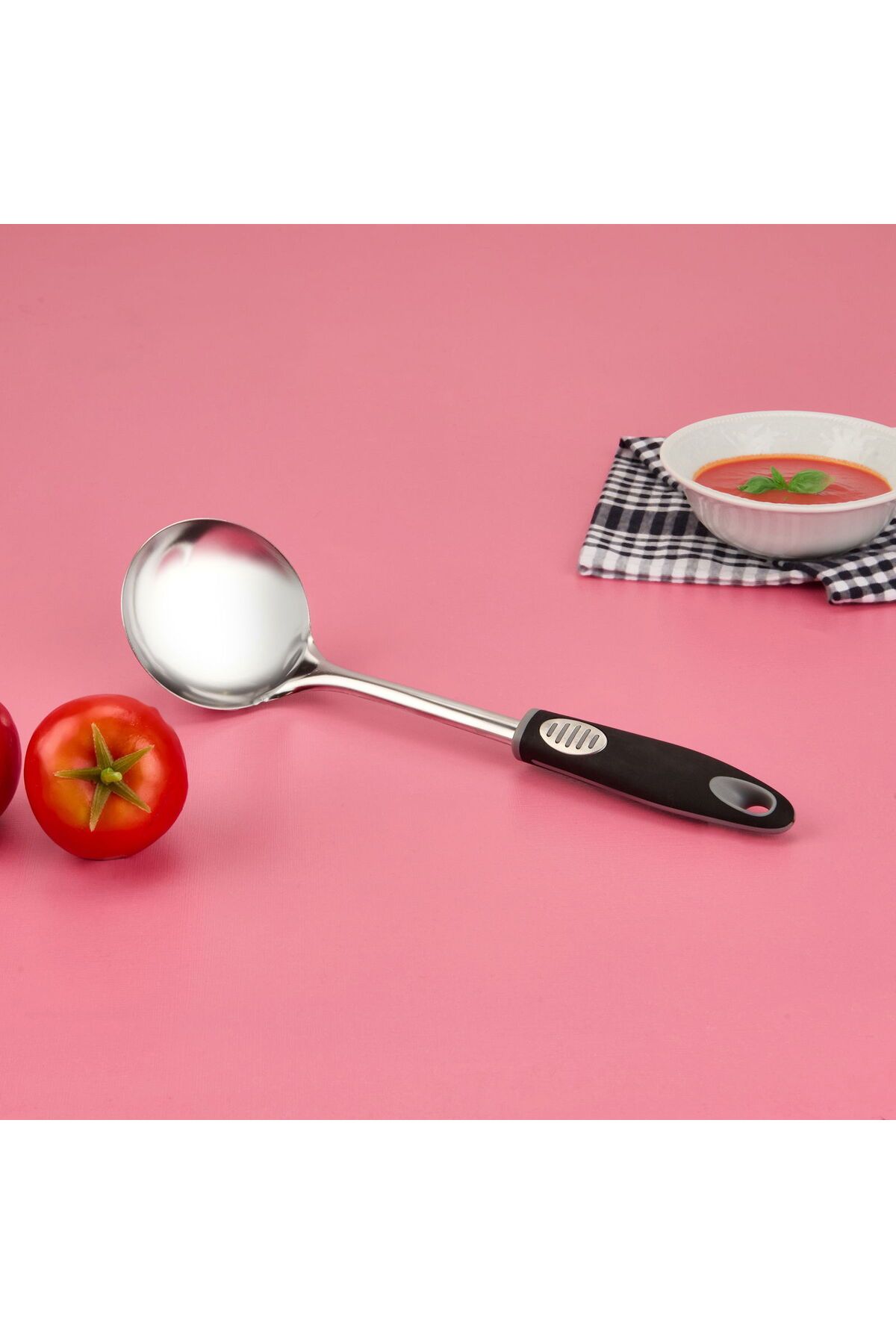 MATMEL Servis Kepçesi - Siyah - 30 cm