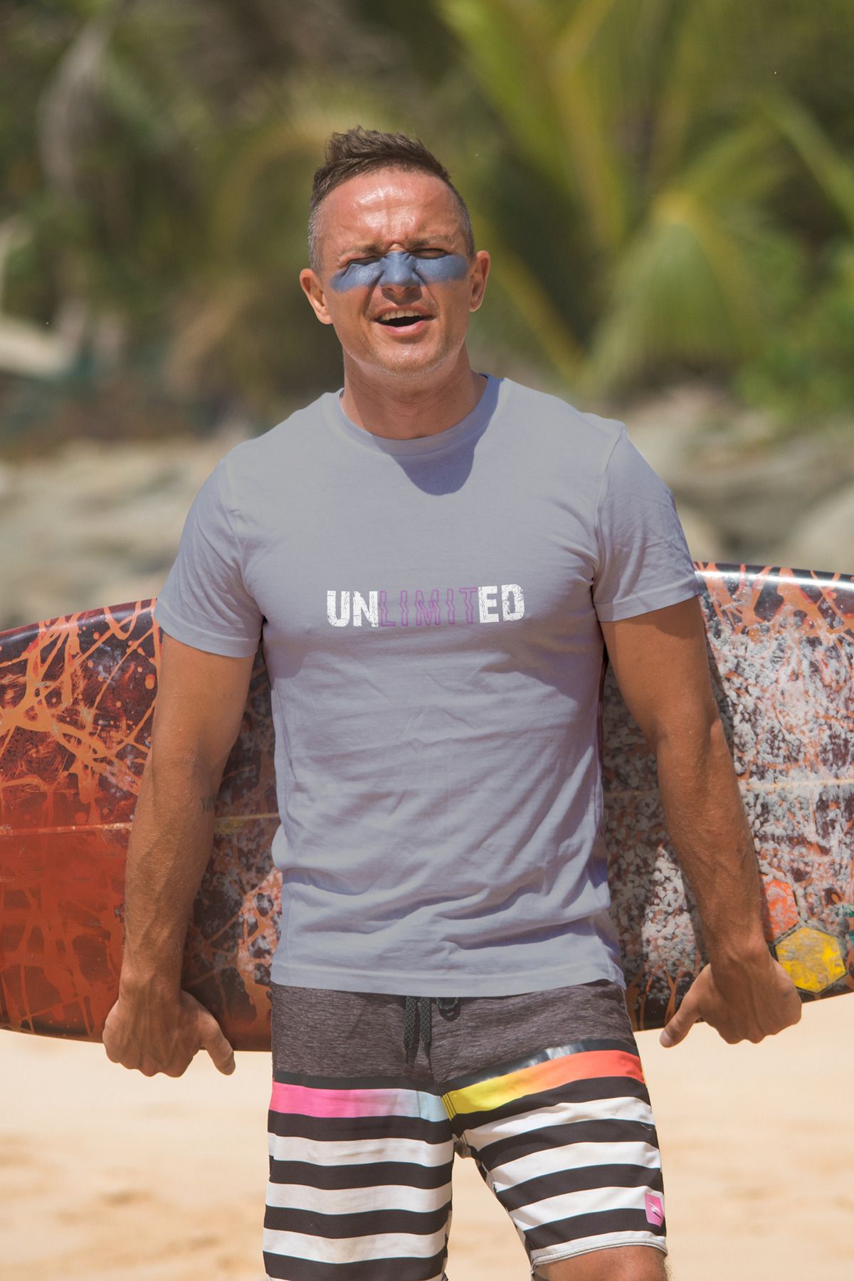 Decrift Unlimited %100 Pamuk Erkek T-Shirt