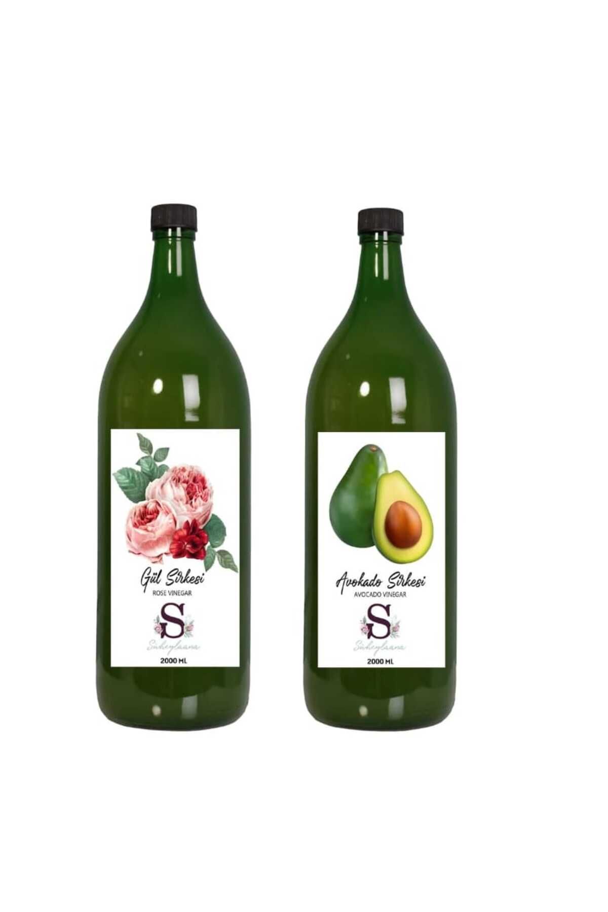 Süheylaana Doğal Gül Sirkesi 2000 Ml - Doğal Avokado Sirkesi 2000 Ml