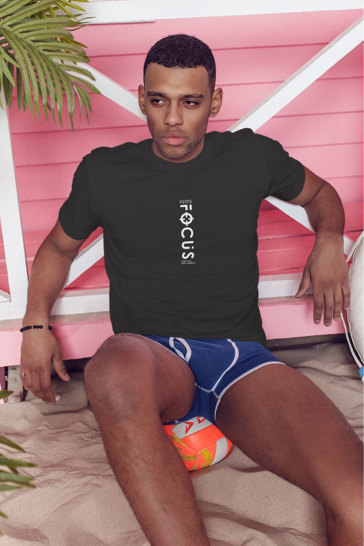 Decrift Focus %100 Pamuk Erkek T-Shirt