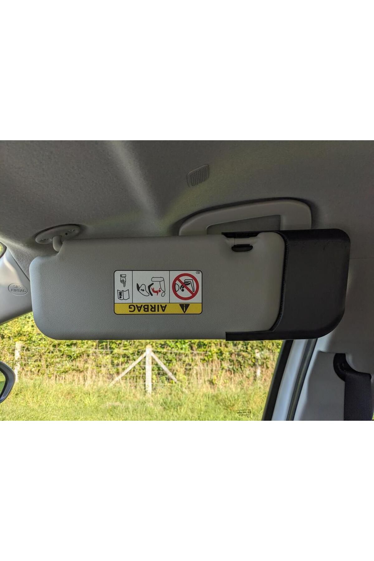 Lucest Toyota Yaris için Güneş Vizörü Genişleticileri (Plastik Aparattır!!!)