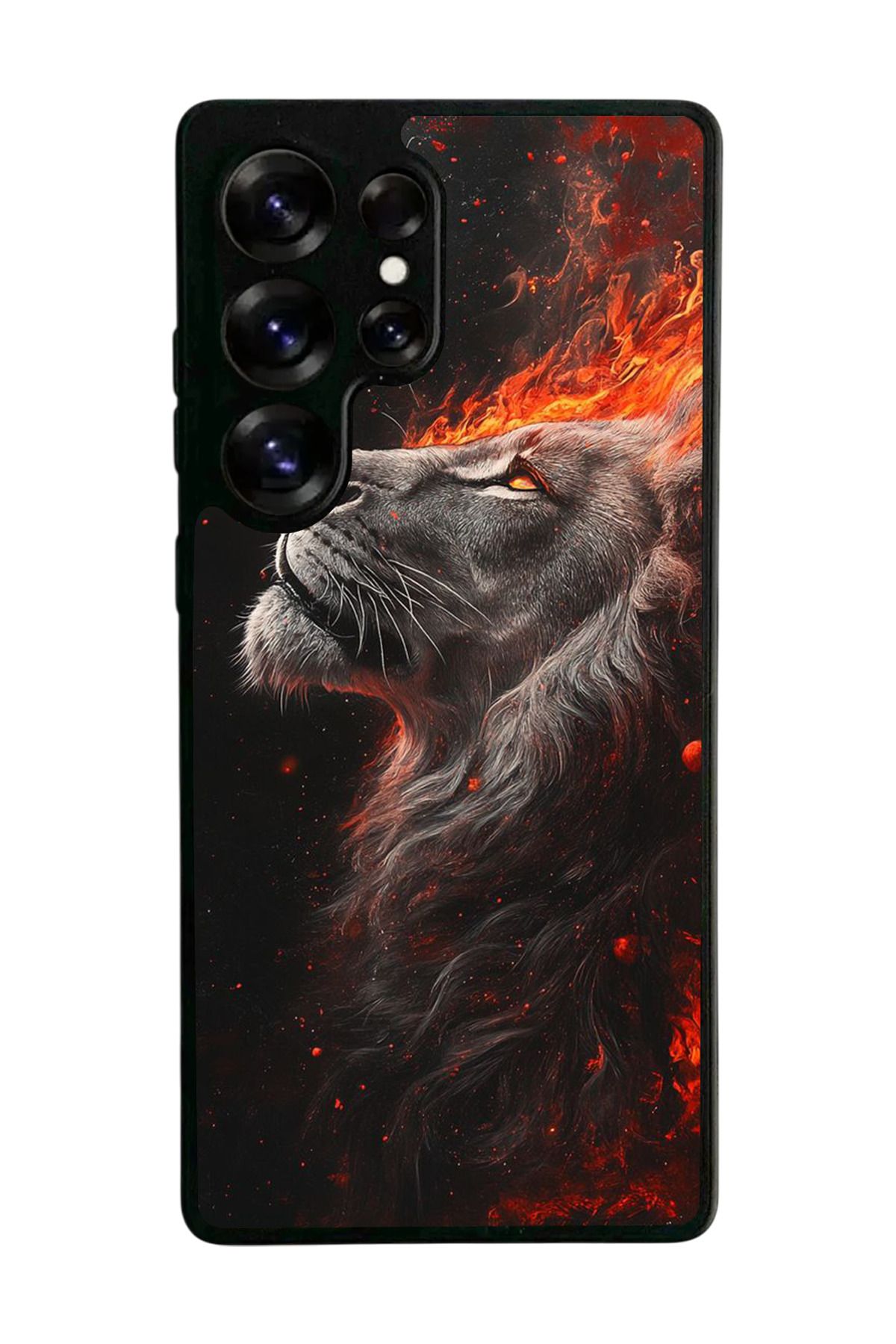 BGAKSESUAR Samsung Galaxy S25 Ultra Uyumlu Siyah Kılıf – Yumuşak Silikon, Koruyucu, Şok Emici Kapak