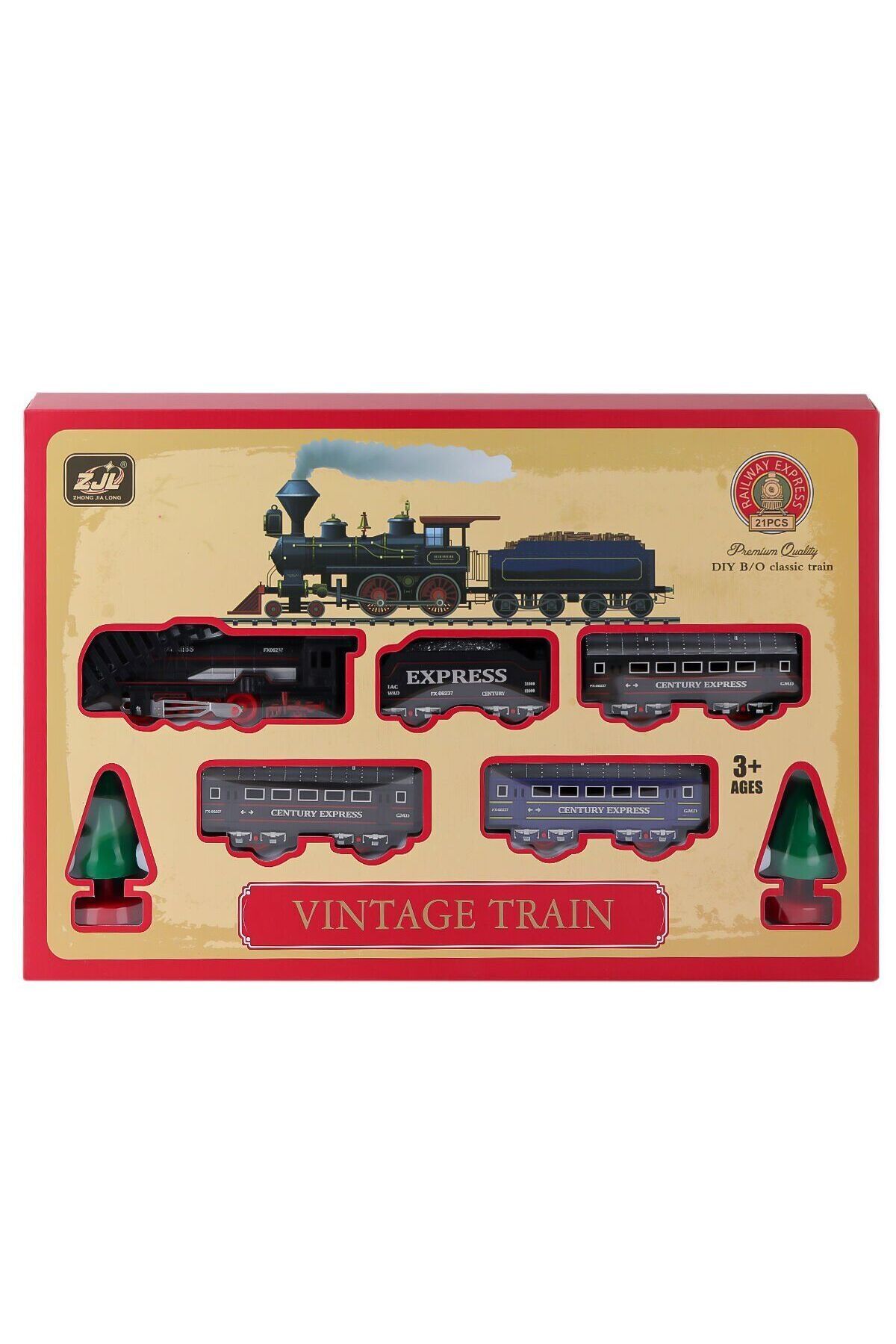 Easy Tedarik 5299-72 Işıklı Tren 21 Parça