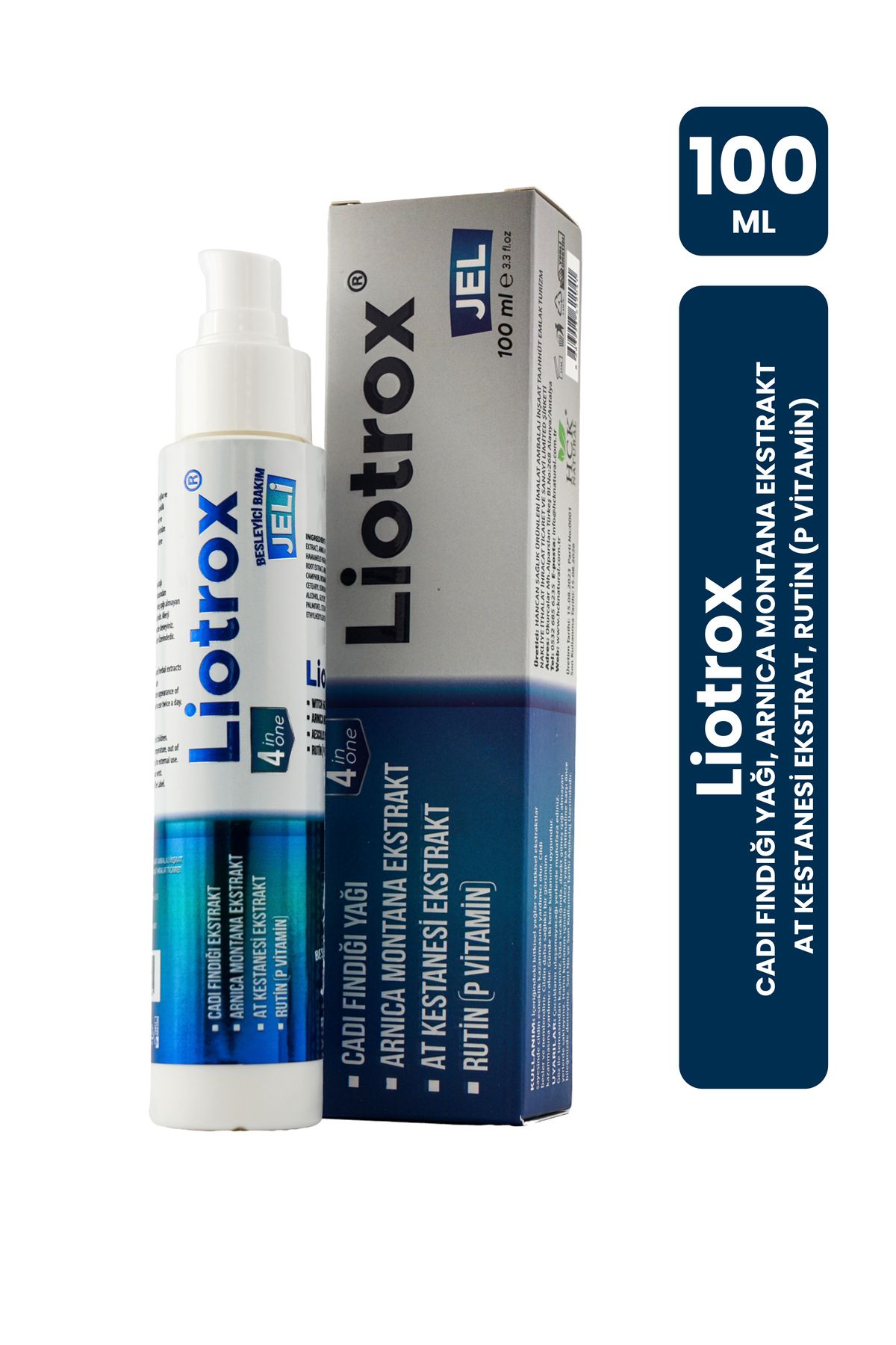 HCK NATURAL Liotrox Besleyici Bakım Jeli 100ml