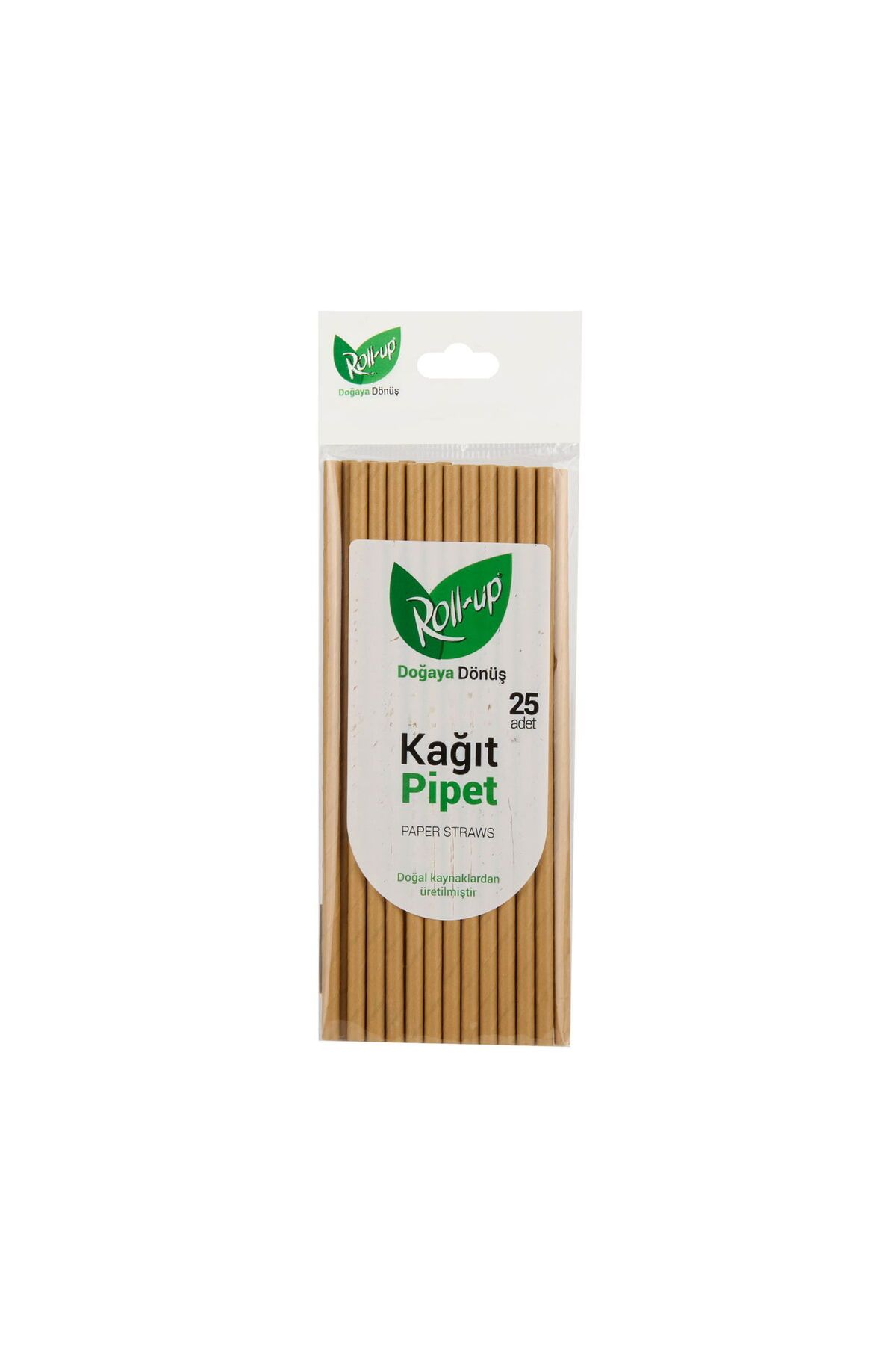 MATMEL 25'li Kağıt Pipet - - 20 cm
