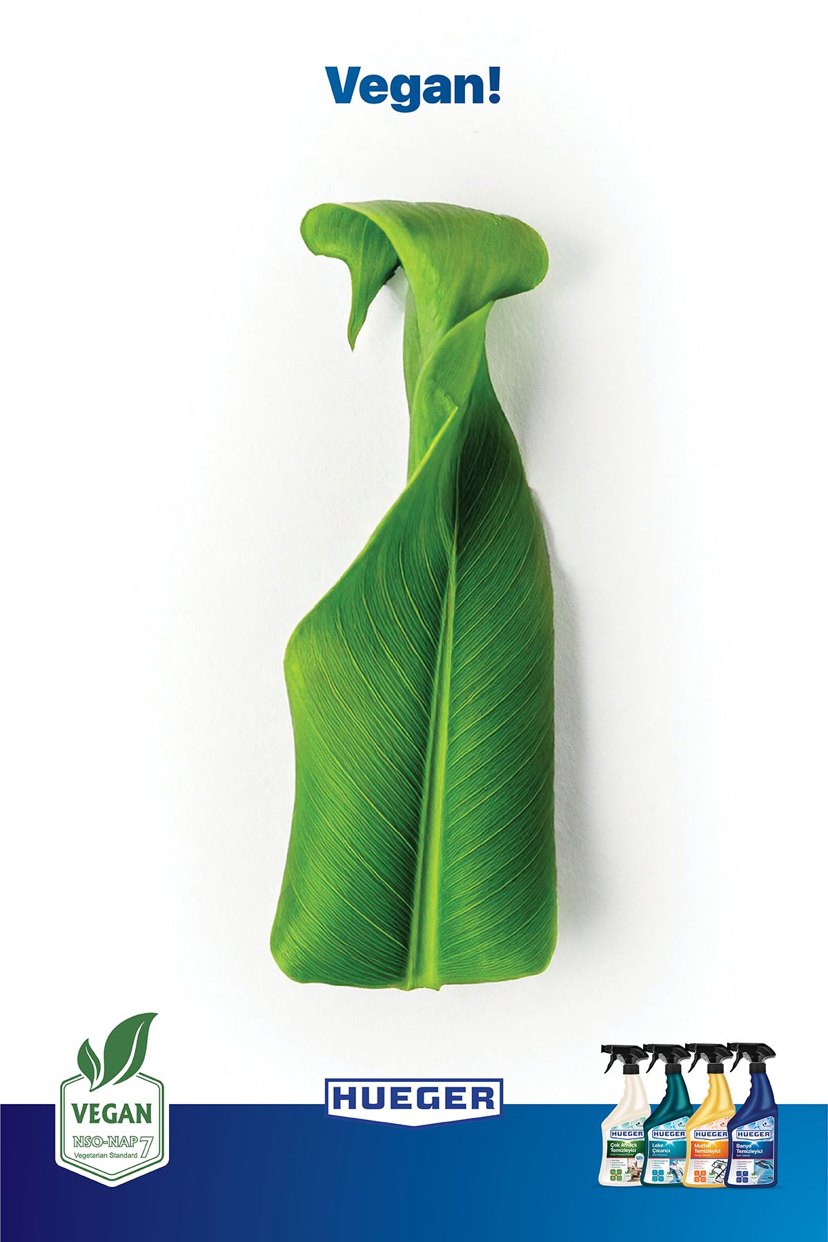 Hueger-Víceúčelový Vegan Čistič – Silný Čistič S Pěnou A Rozprašovačem, Vůně Bílého Mýdla, 750 ml 6