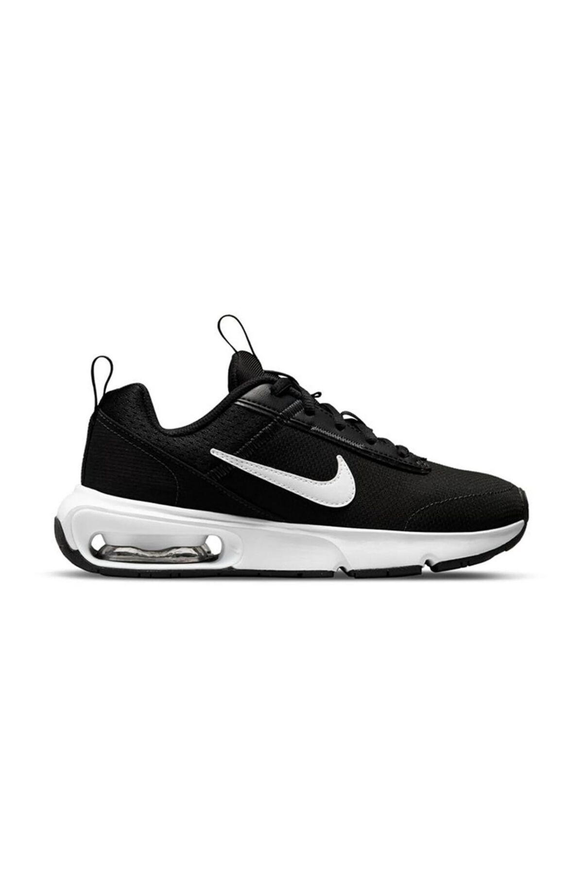 Nike Air Max Intrlk Lite (GS) Siyah Beyaz Genç Günlük Spor Ayakkabı