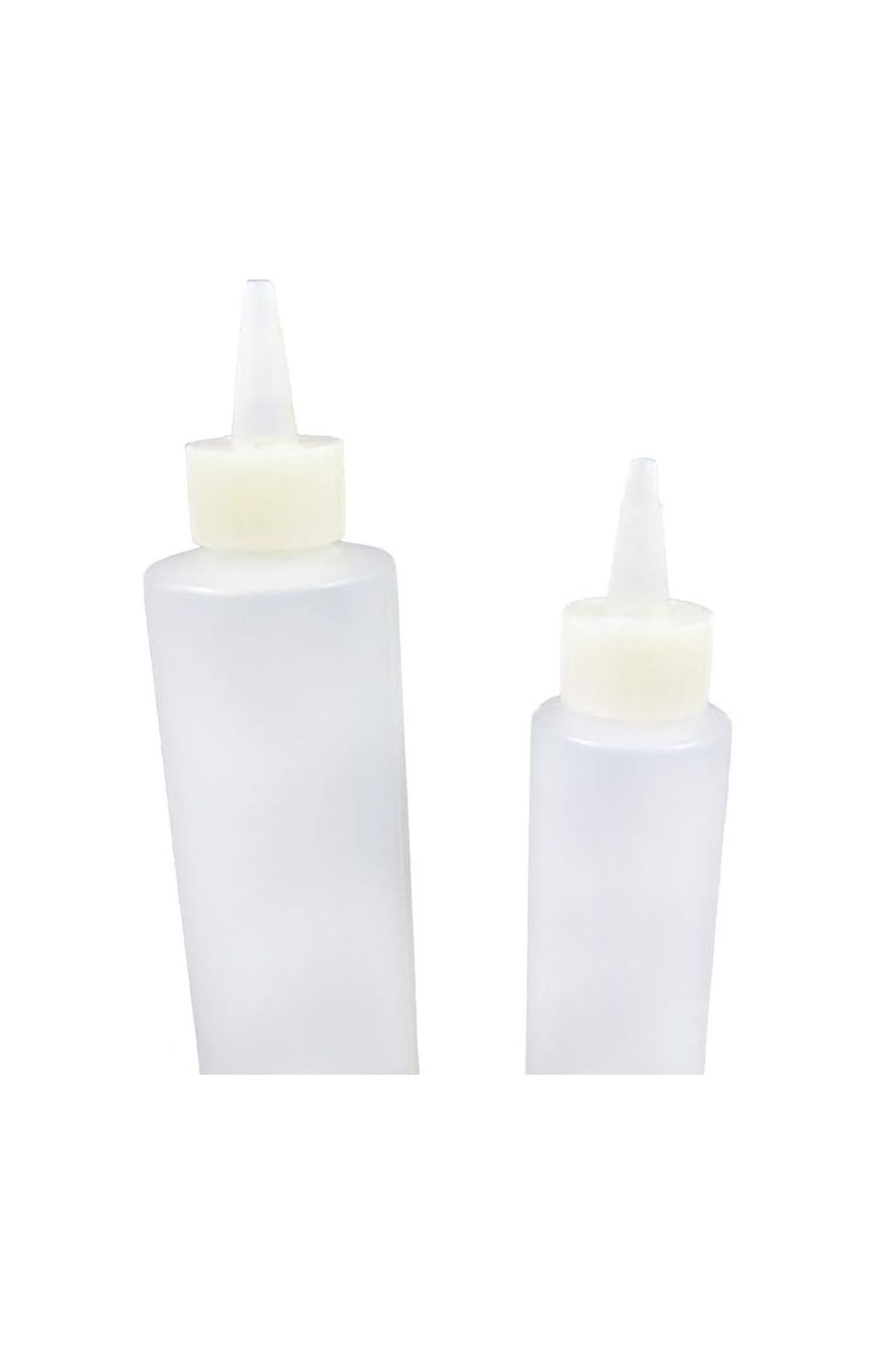 zola-Decorating and plating containers set,2 pieces, different sizes 60- 120 ml, transparent white 7