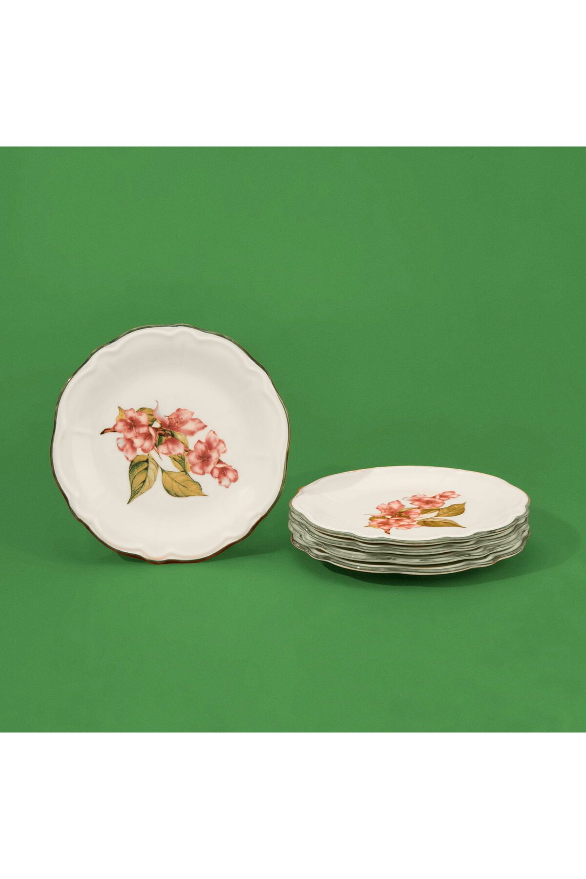 MATMEL Orchid 6'lı Tatlı Tabağı - Renkli