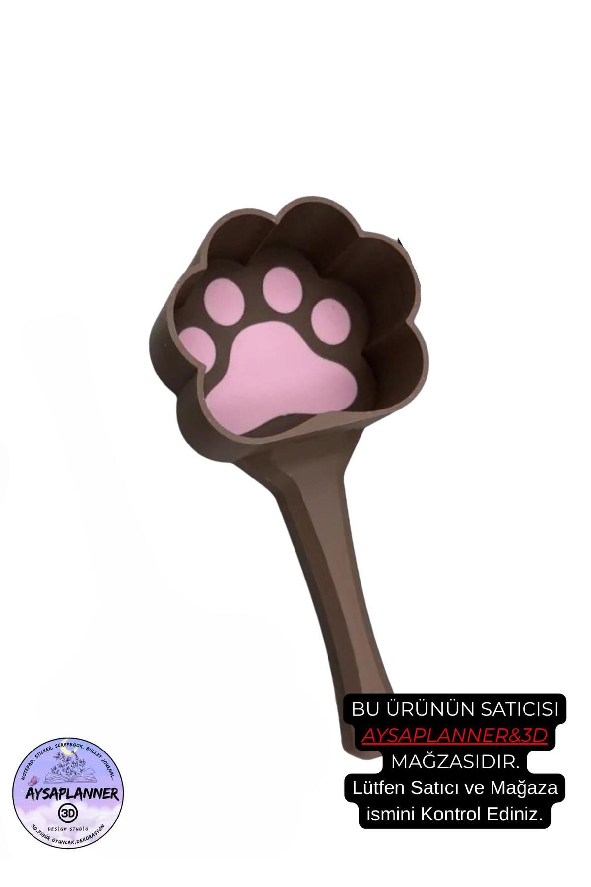 aysaplanner Evcil Hayvan Kedi Köpek Mama Kaşığı 2 Adet