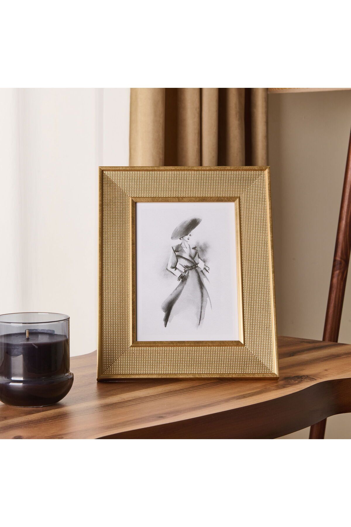 MATMEL Kauka Fotoğraf Çerçevesi - Bej - 13x18 cm
