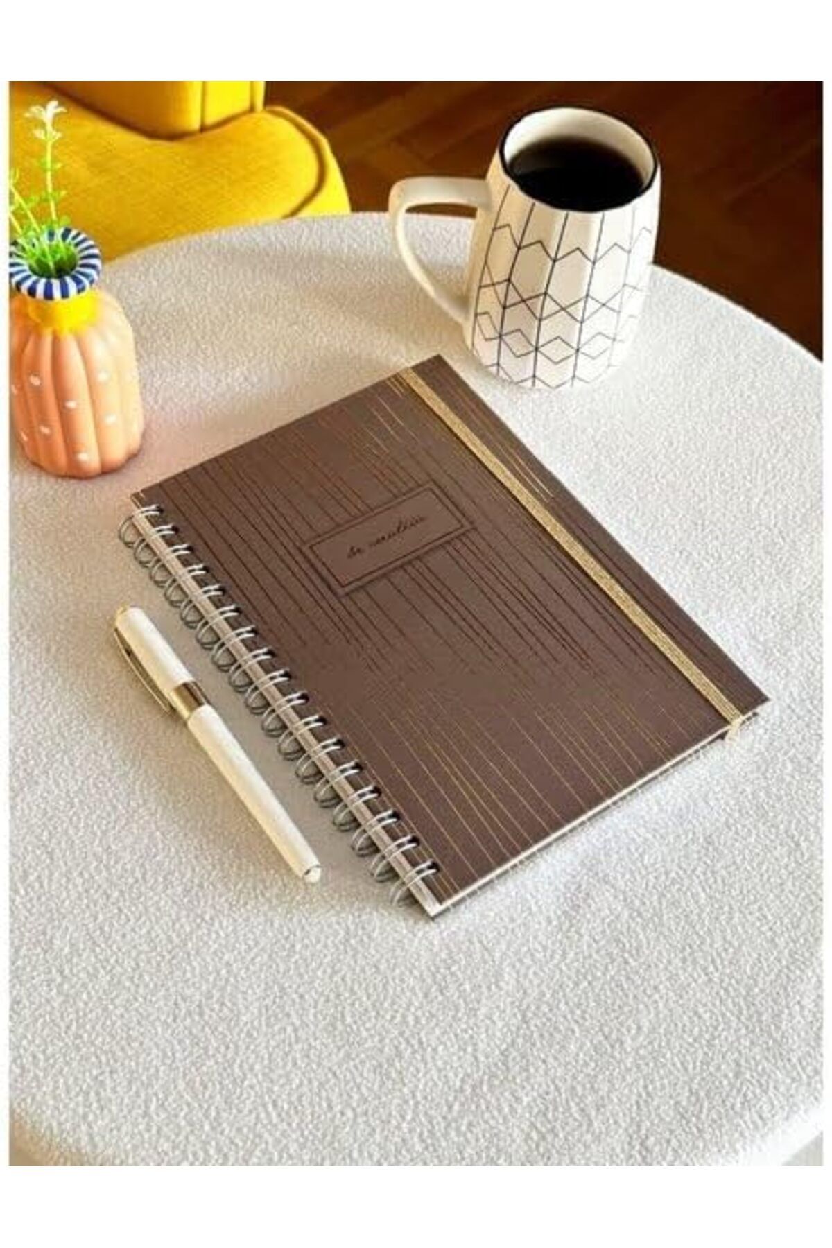 STOREMAX ELZ Journals Sert Kapaki Spiralli Defter 17x24 cm 90 gr. 96 yp.Çizgili FRNTR 1127478