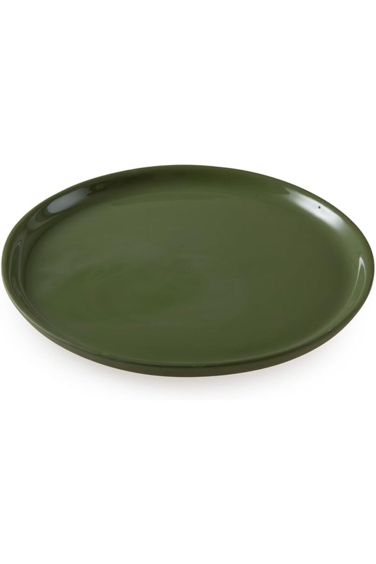 Mu Art Ahşap Mrt Golf Line Yeşil Pasta Tabak Art 871301