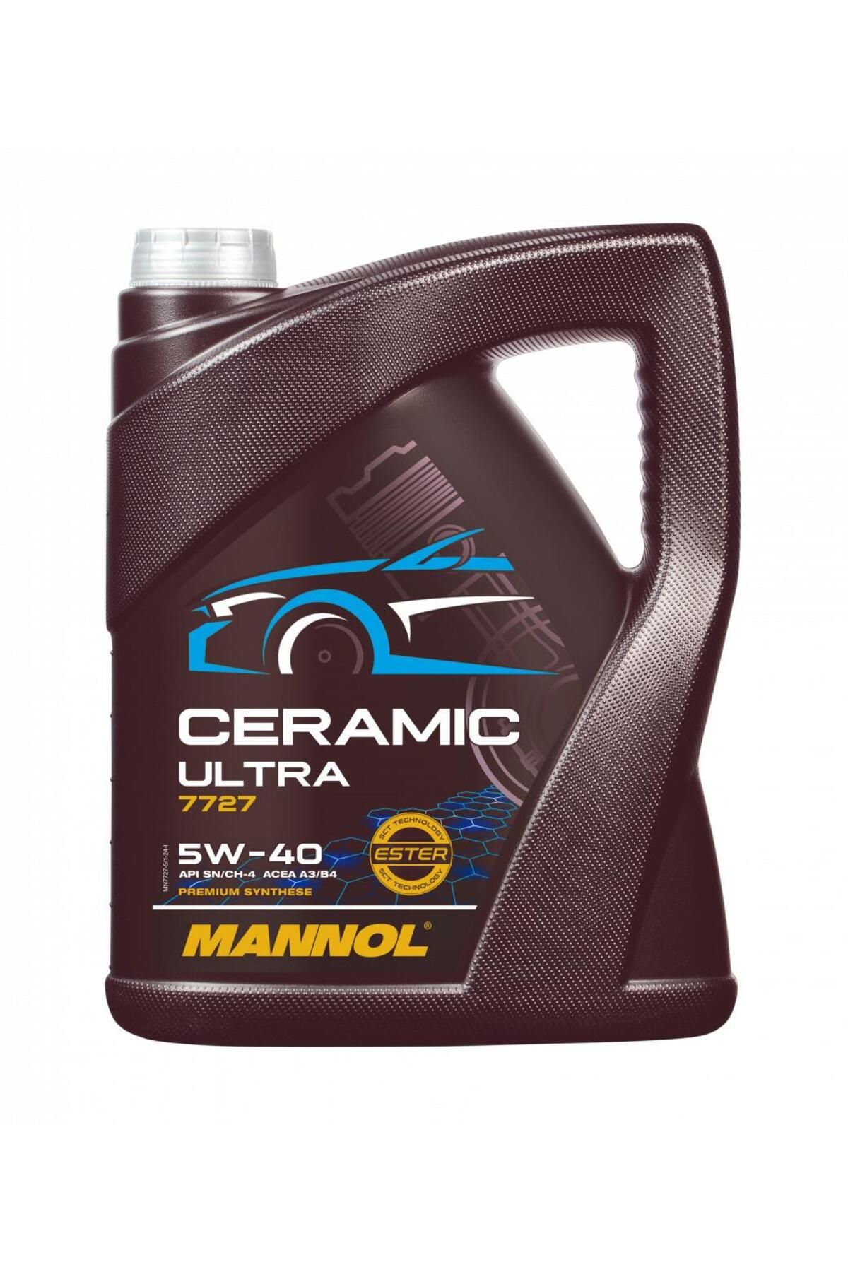 MANNOL MN7727-5 CERAMİC ULTRA 5W-40 5L