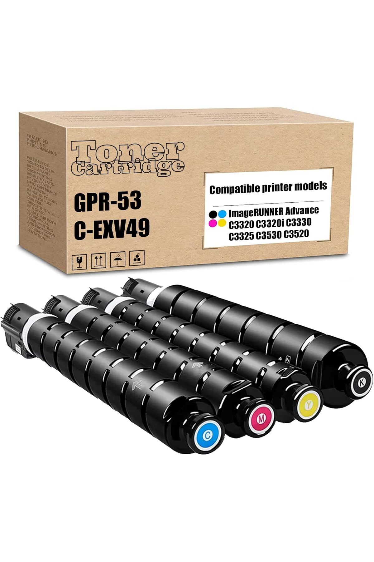 Canon MUADİL C-EXV49 ImageRUNNER Advance C3320 C3330 C3325 C3530 C3520 Printer 4Colors