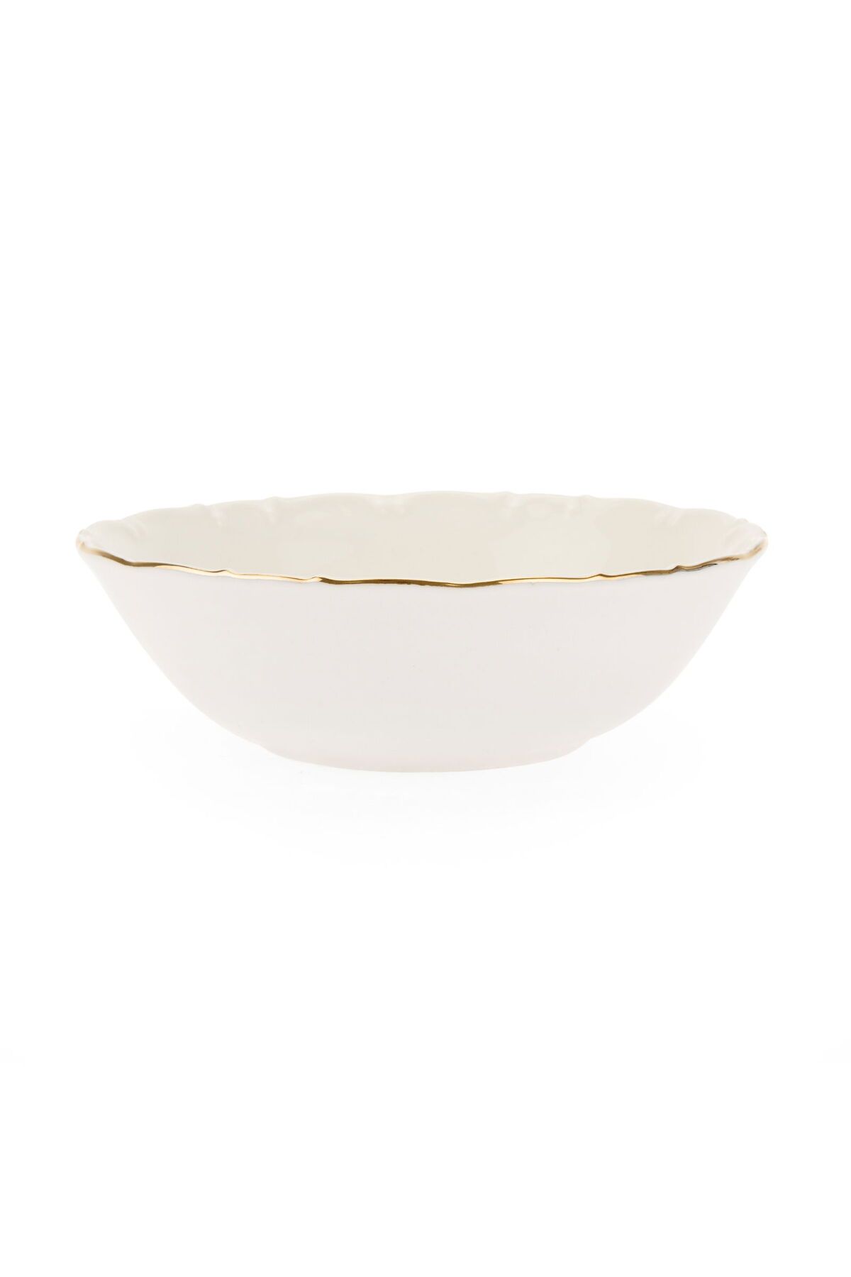 ASPARTAM Porselen Liana File Çorba Kasesi - Krem - 16 cm