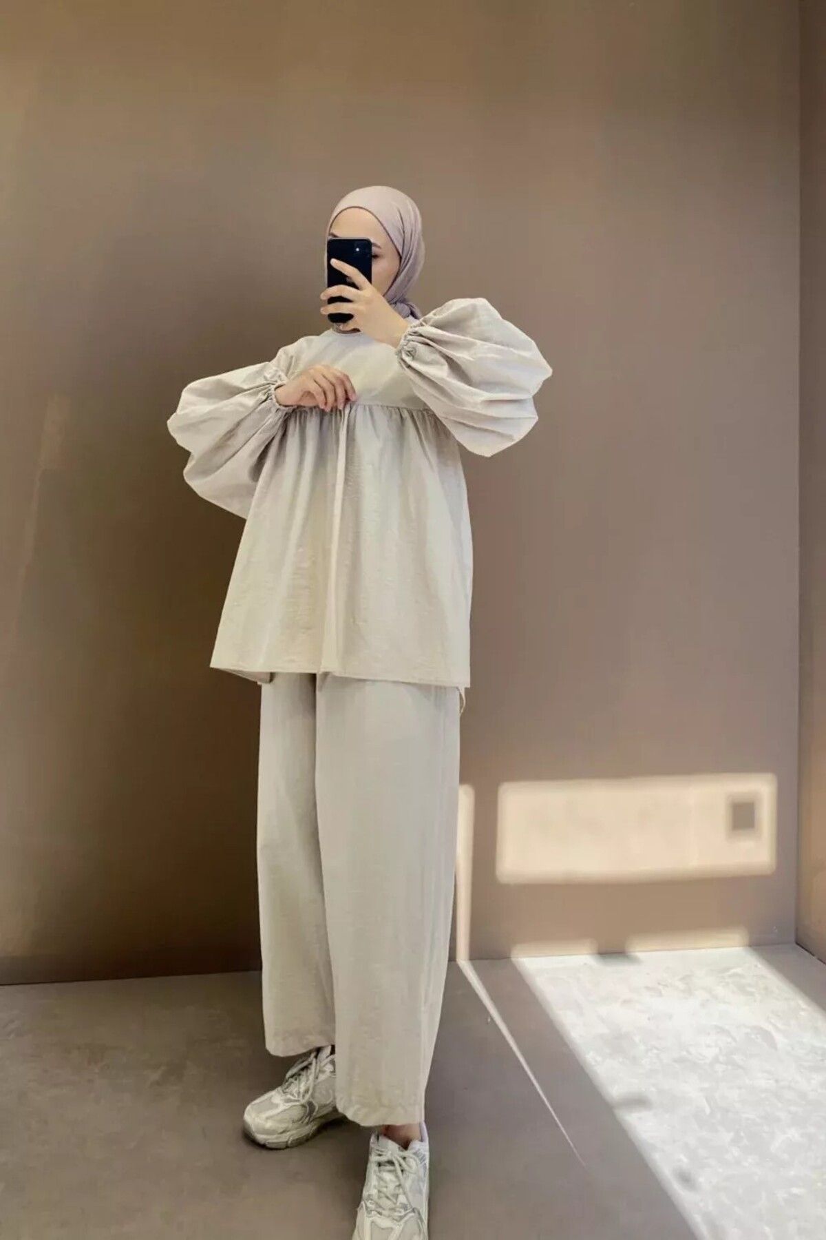 FERHEL Boho Tunik Pantolon Takım