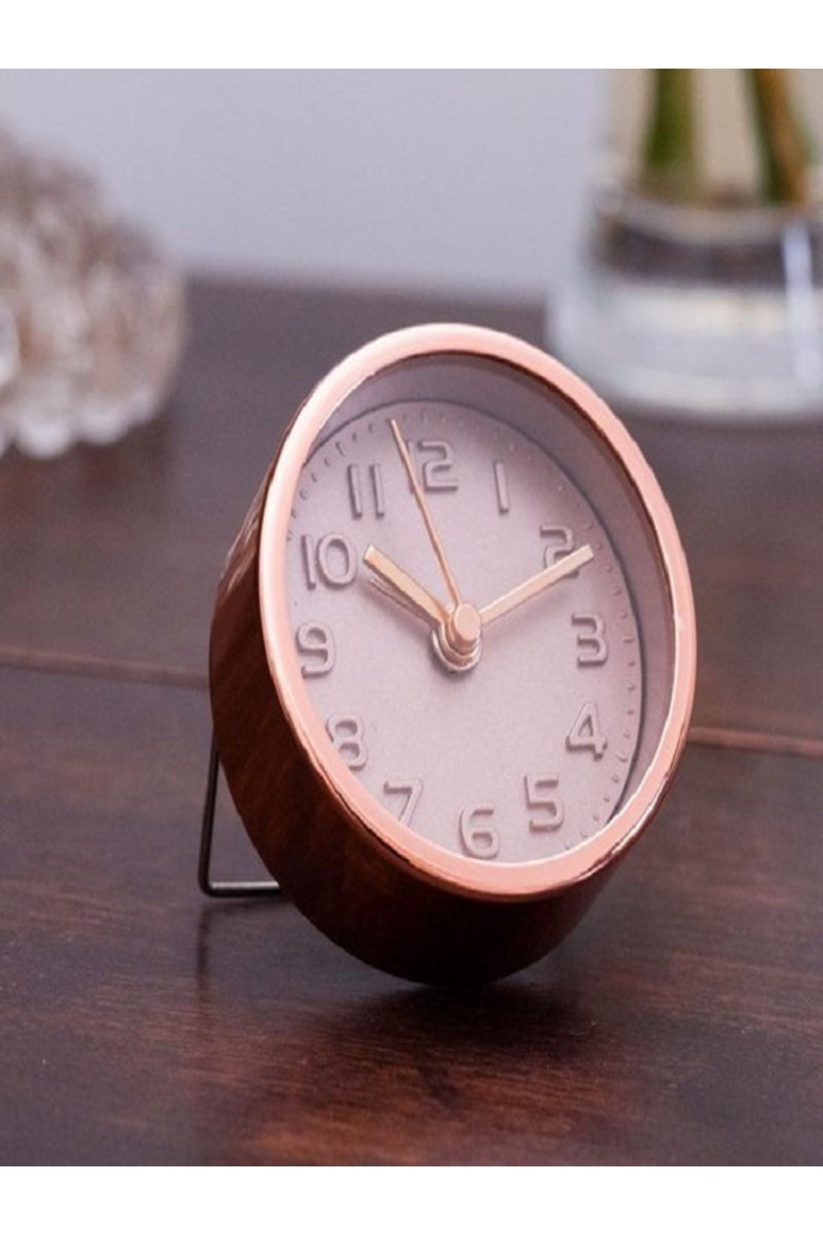 Kikkerland Mini Alarm Saati Bakır Rengi