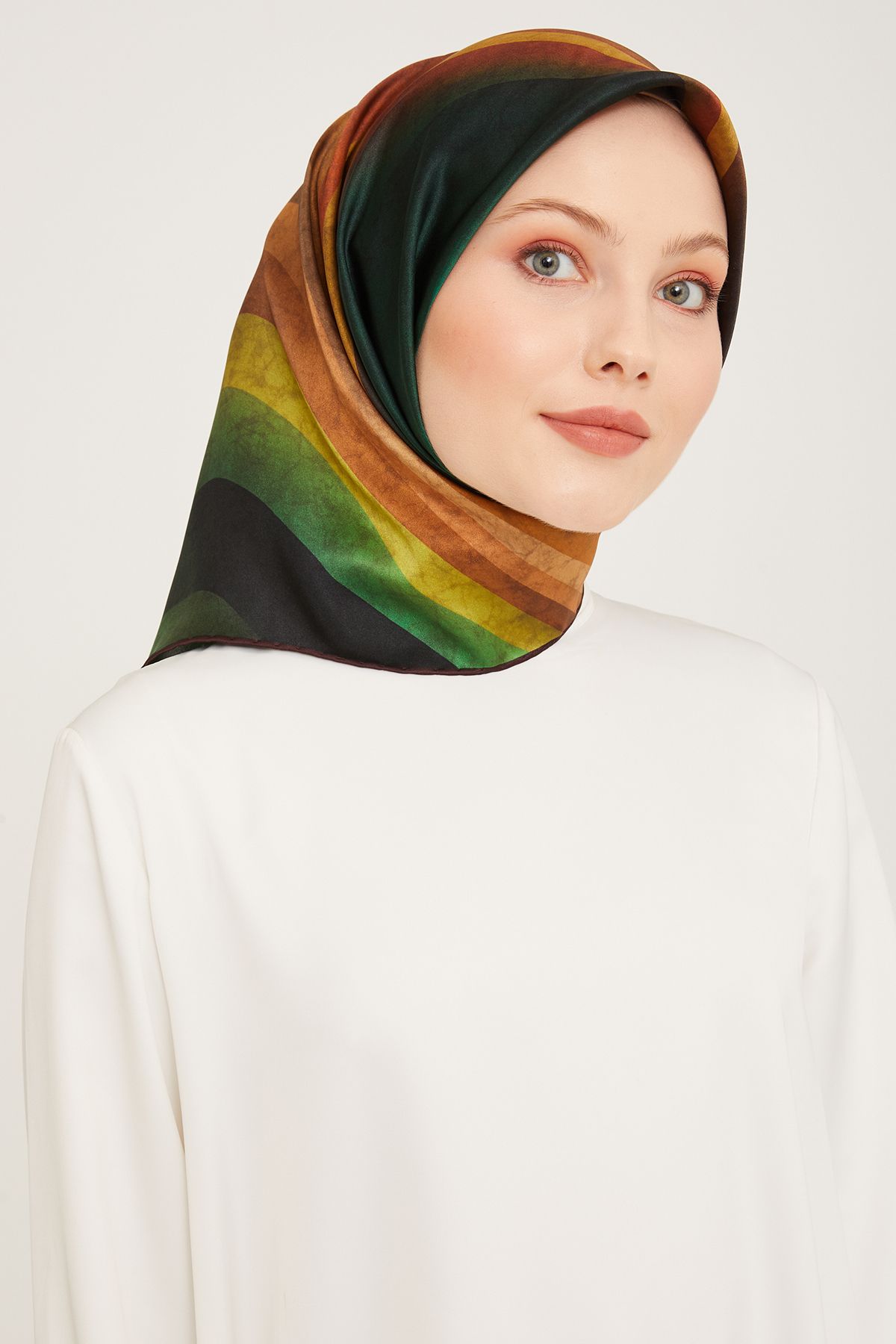 Armine ARMİNE İPEK EŞARP 9021D (SURA) (NOSTALJİ)-36