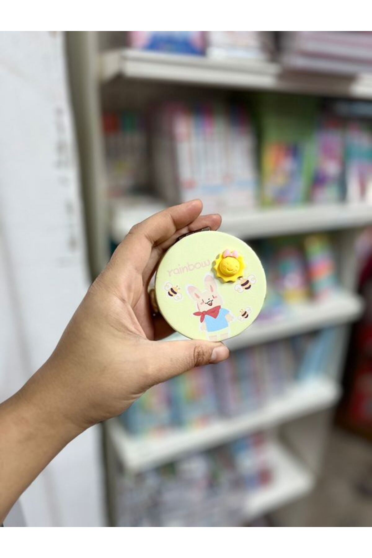 EyER Shoping Taşınabilir Makyaj Aynası Çanta Aynası Ve Cep Aynası Kapaklı