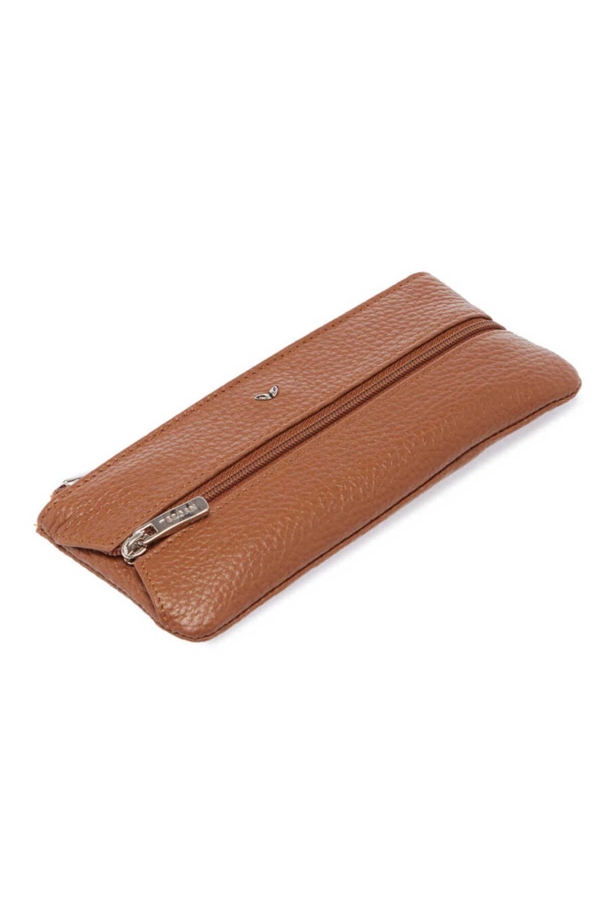 Tergan Taba Hakiki Deri Unisex Anahtarlık - S1AN00000157-B67