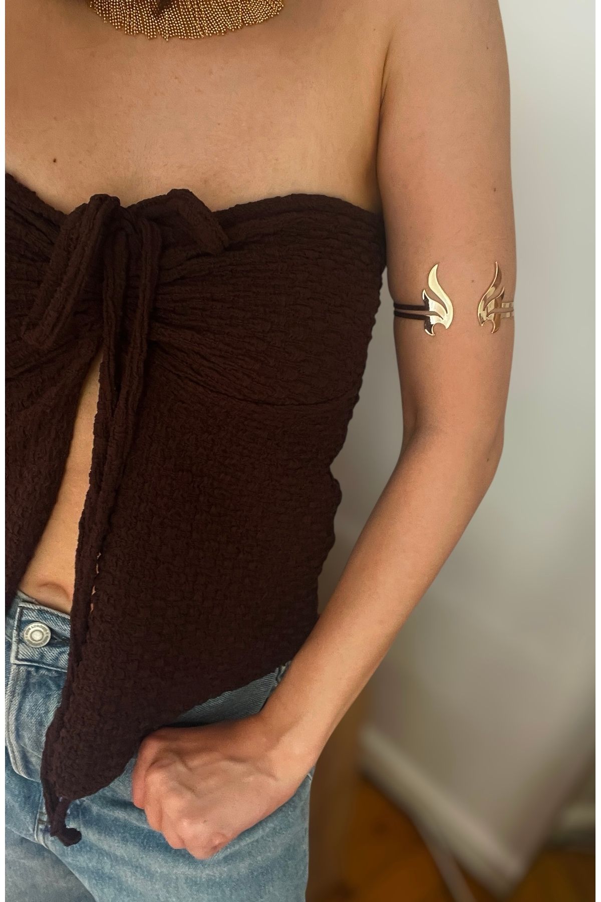 Hoop jewelery PAZU BİLEKLİK ARMCUFF FLAME