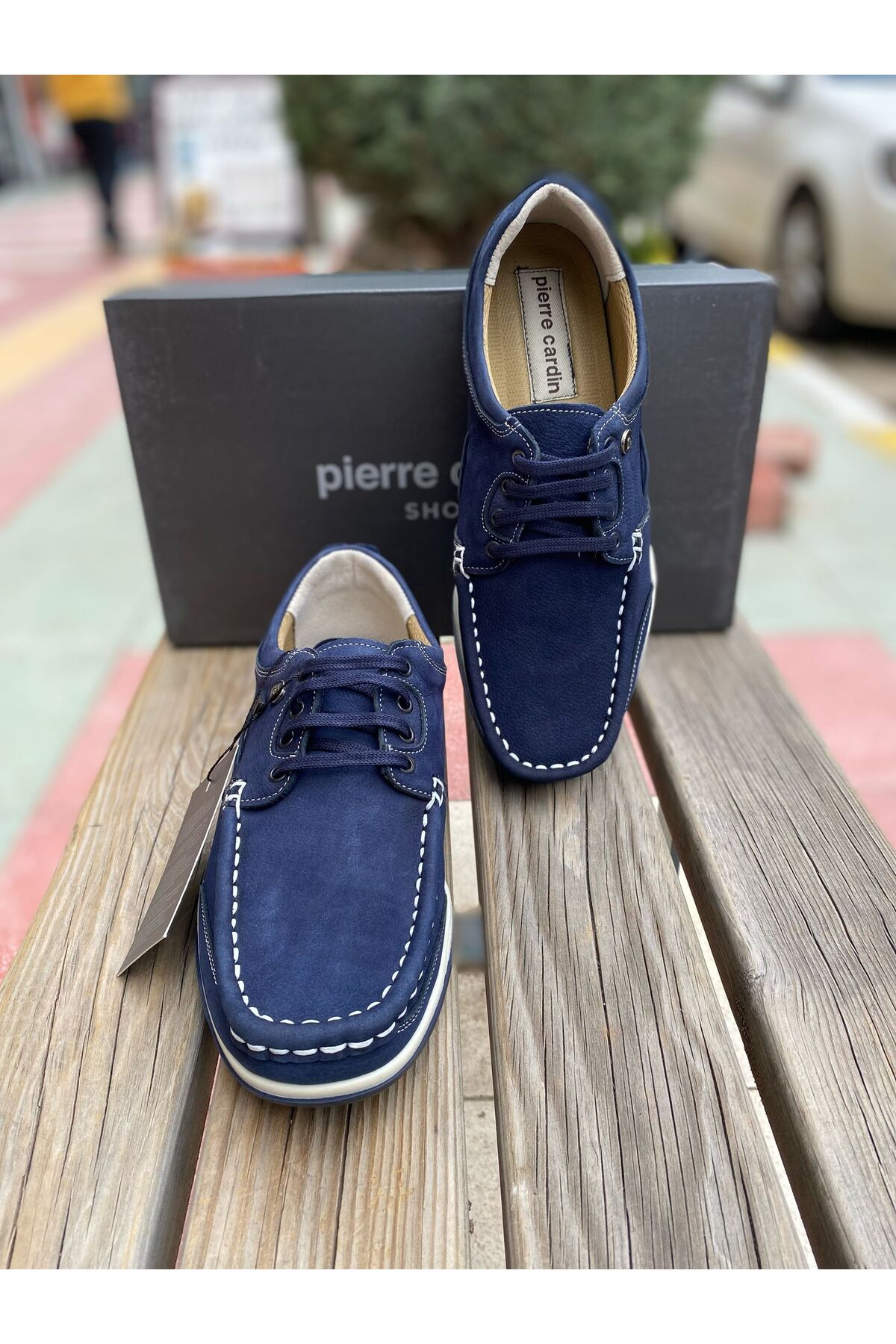 کفش آکسفورد مردانه راسته | پیر کاردین Pierre Cardin TYC2E2F136C95203B64E31900 - تصویر 6