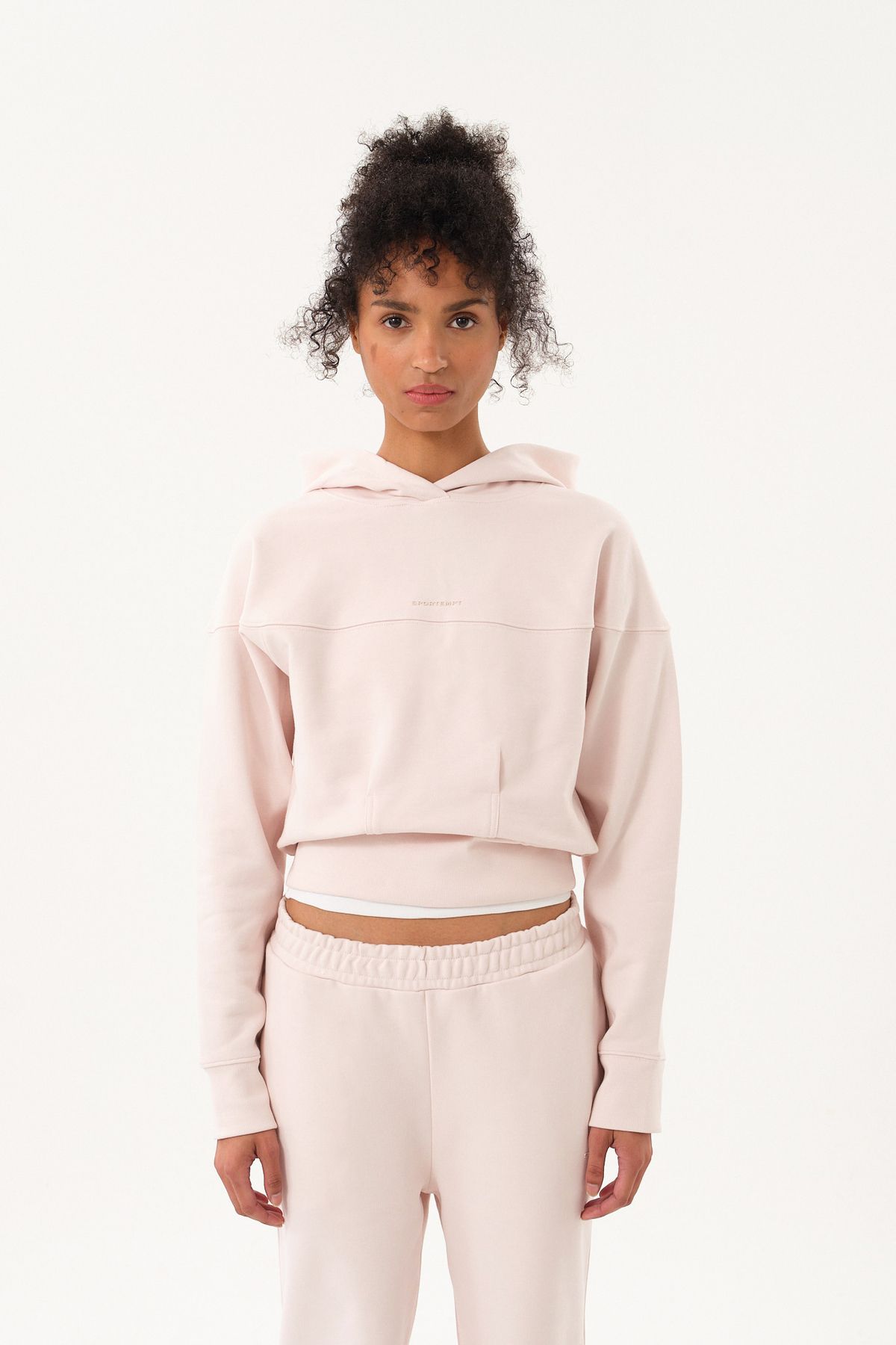SPORTEMPT Crop Kadın Hoodie