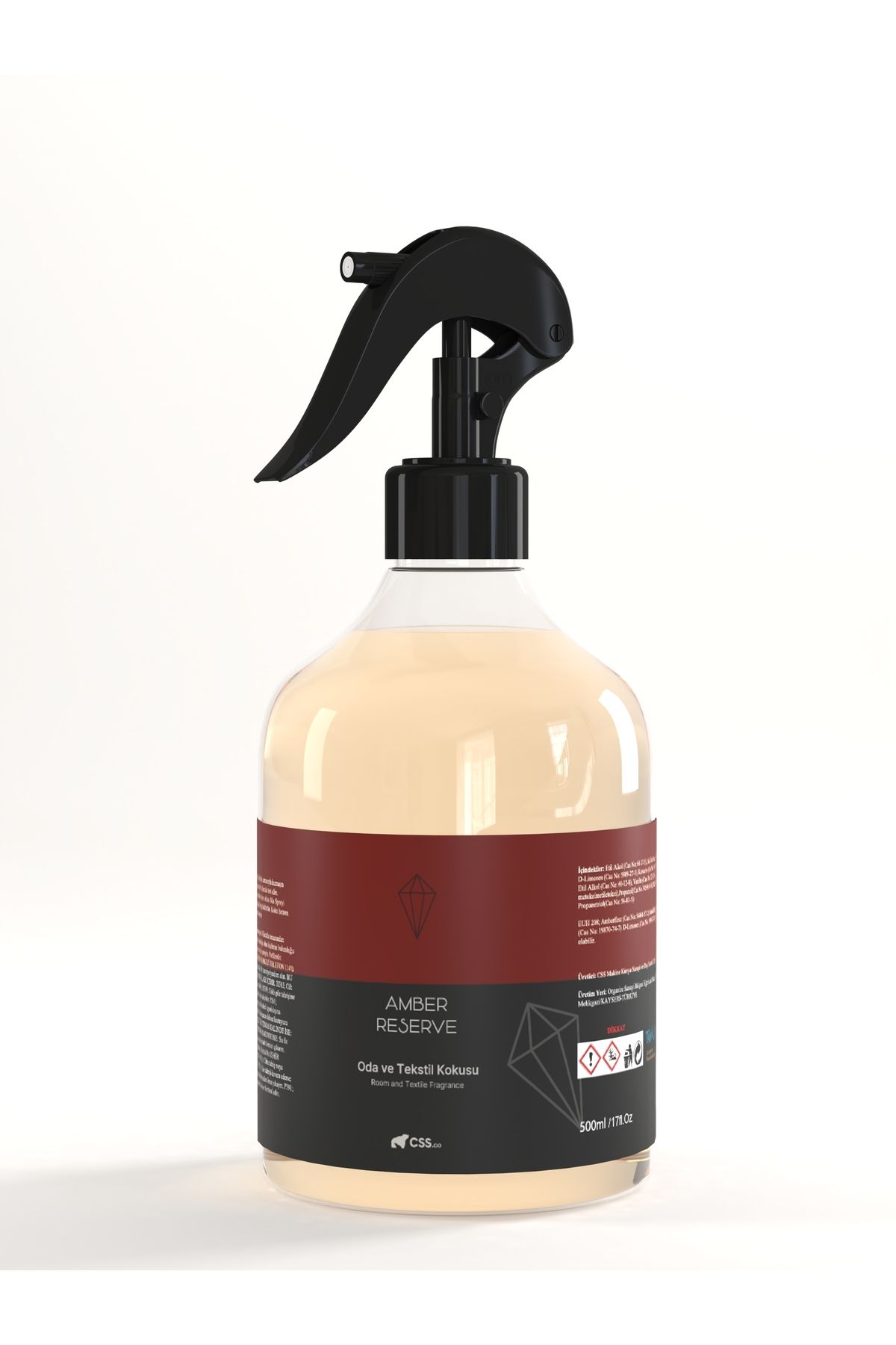 CSScompany 500ml. Oda ve Tekstil Spreyi Amber Reserve Oda ve Tekstil Spreyi