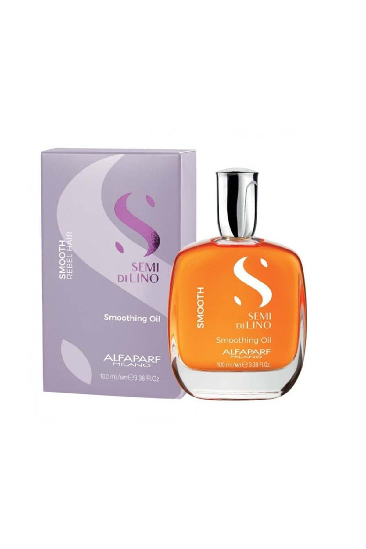 Alfaparf Milano-Șampon Semi Di Lino Smoothing Set 250 ml + Ulei de netezire 100 ml, 250 ml + 100 ml 3