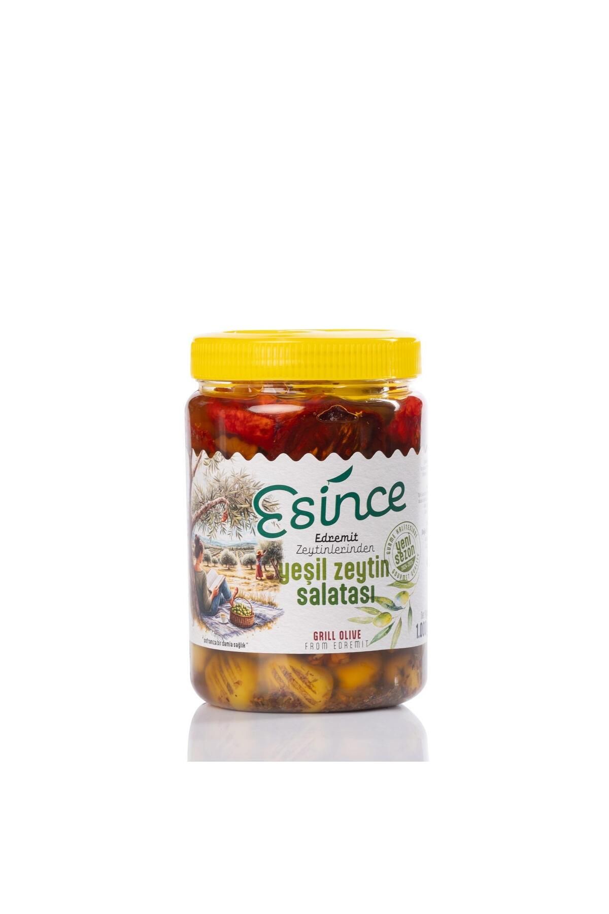 esince Izgara Yeşil Zeytin Salatası
