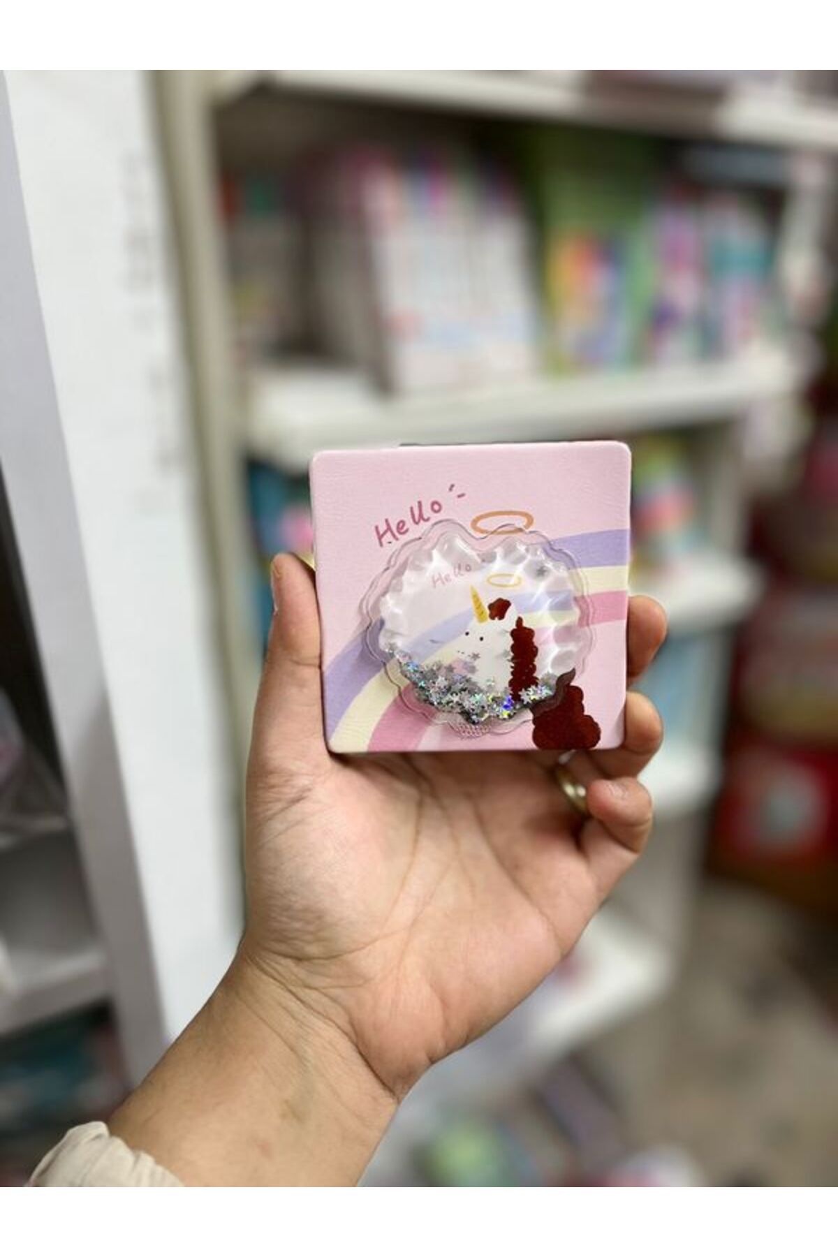 EyER Shoping Taşınabilir Makyaj Aynası Çanta Aynası Ve Cep Aynası Kapaklı