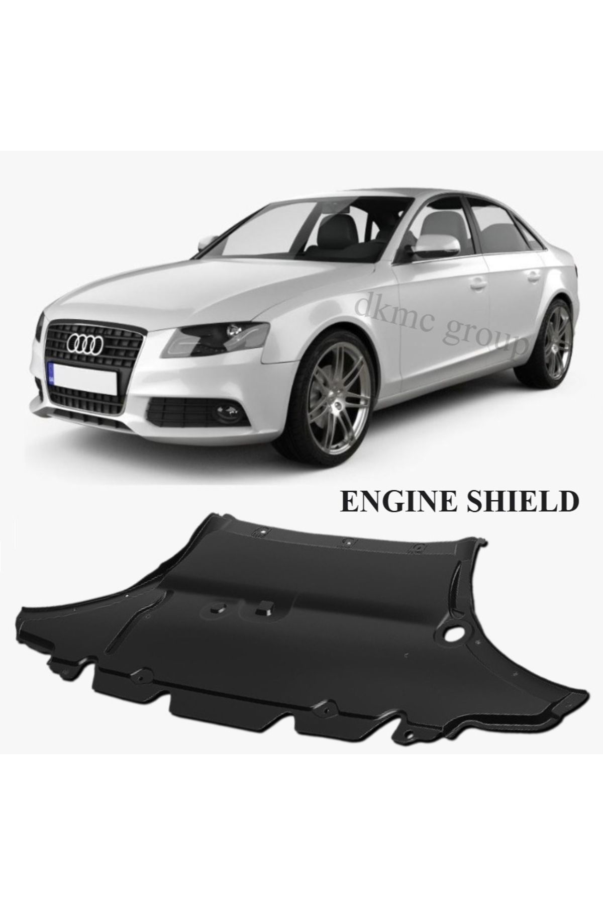 VOLKSPAR A4 B8 SEDAN MOTOR ALT KORUMA KARTER KORUMA 2008 2009 2010 2011 2012 MODELLER İÇİN