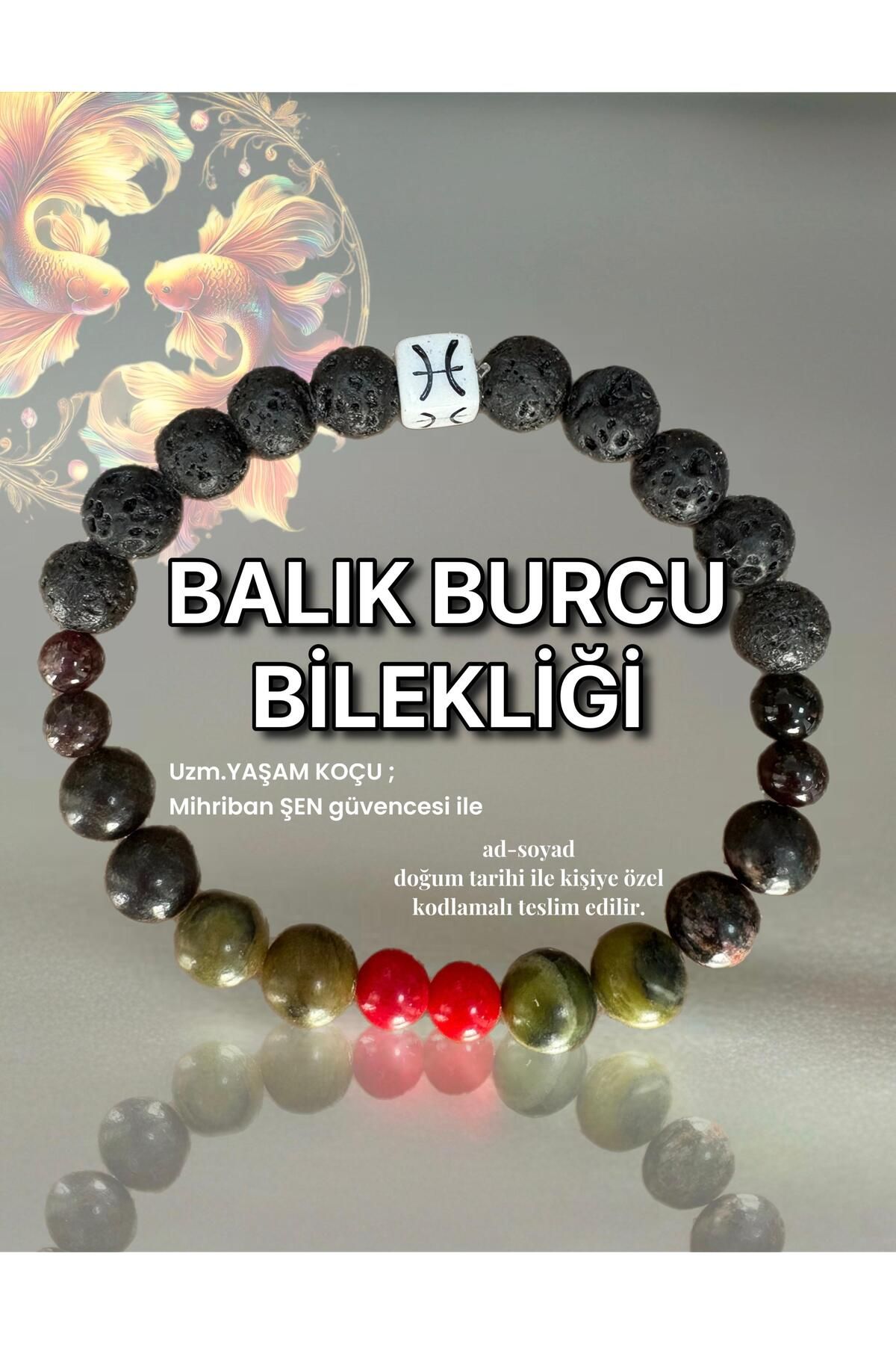 Mihri Doğaltaş Balık Burcu Bilekliği