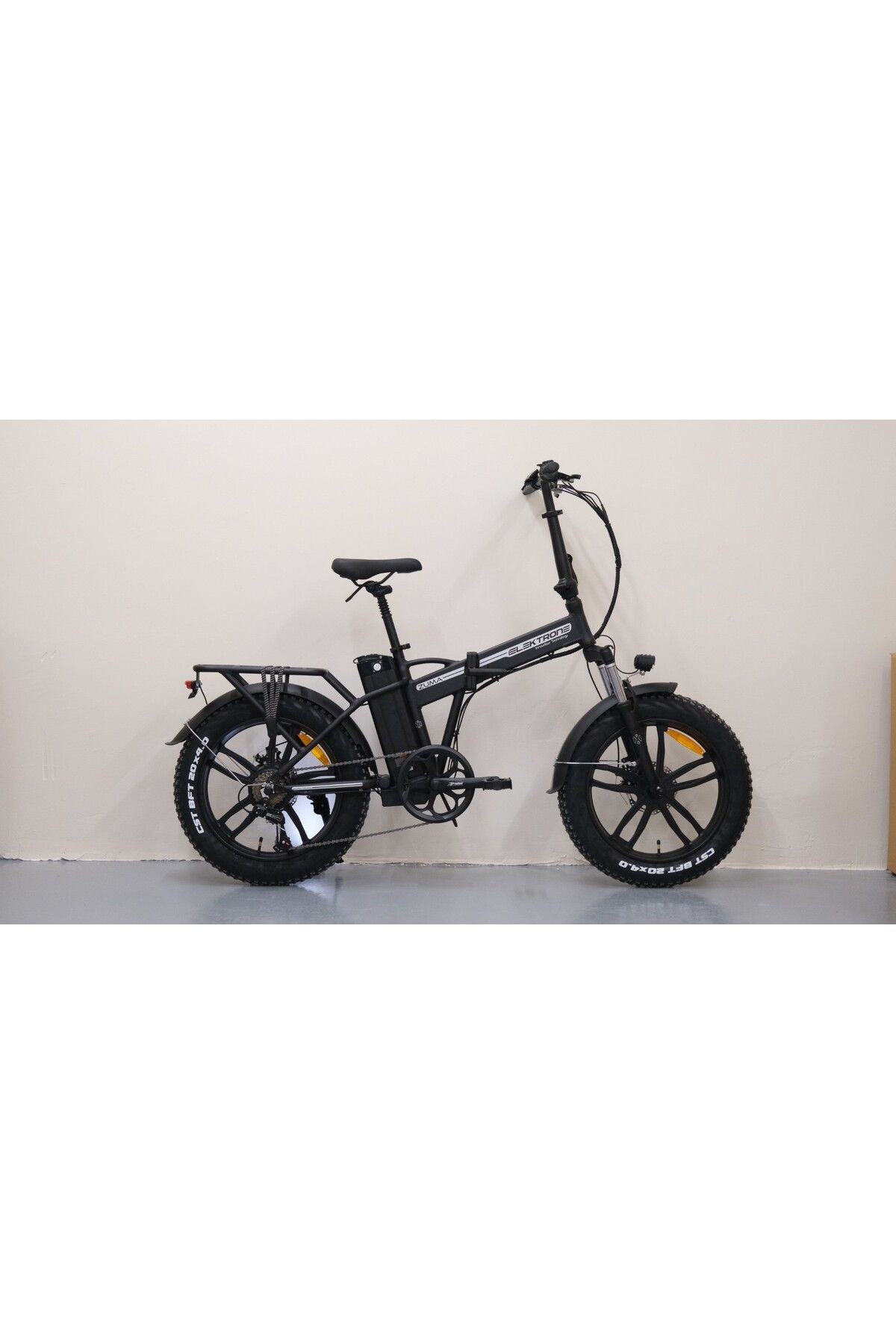 Kron ELEKTRONE ZUMA 20 M.D ELEKTRİKLİ MAT SİYAH-GRİ
