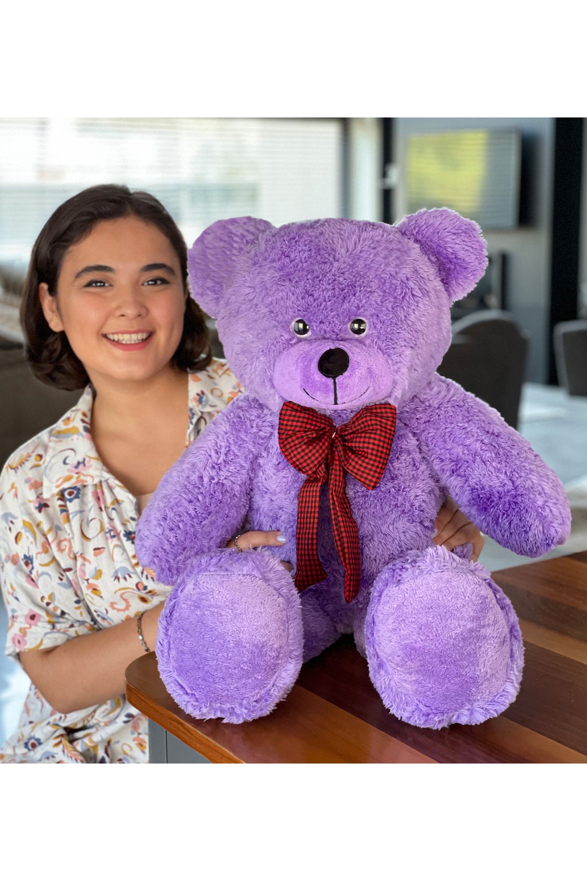 Özgüner Oyuncak Oyuncak Peluş Ayıcık 80 Hediyelik Ayı(%100yerli)