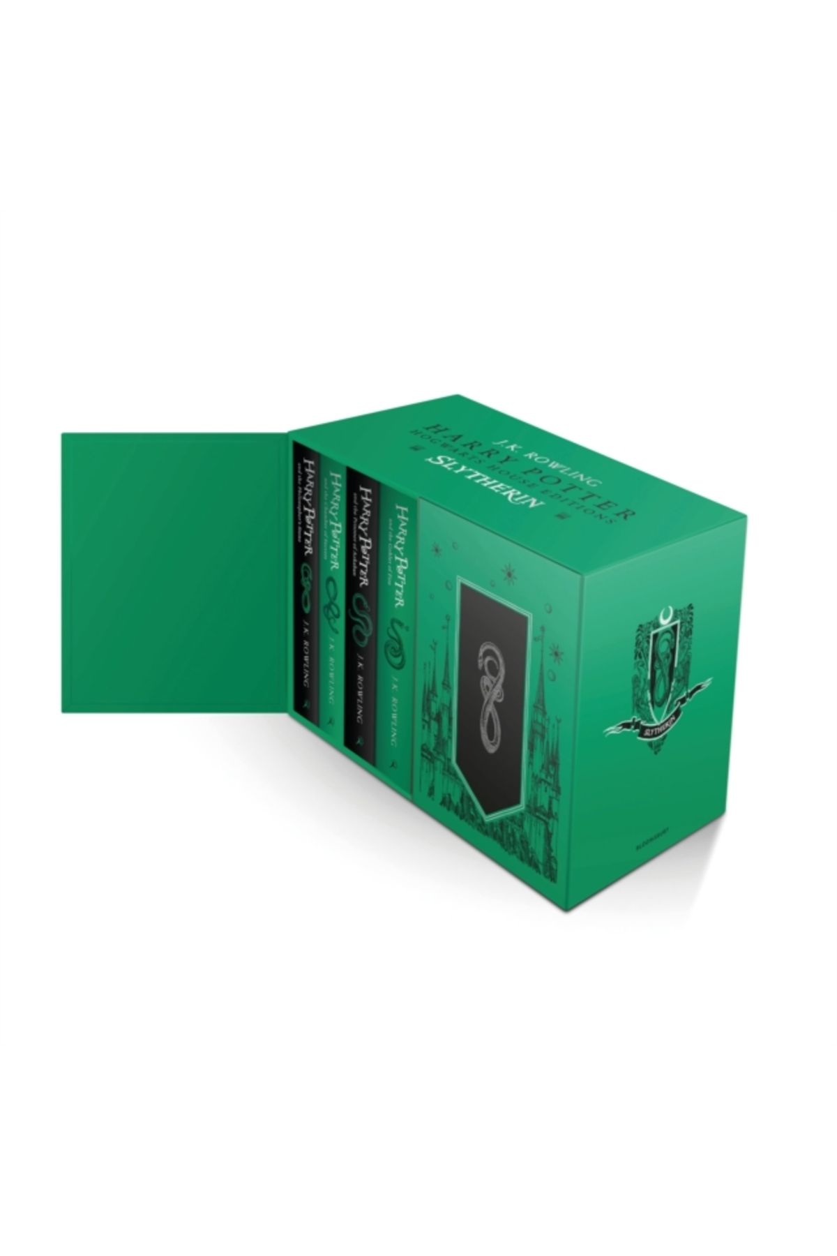 Bloomsbury Harry Potter : Slytherin House Editions Hardback Box Set