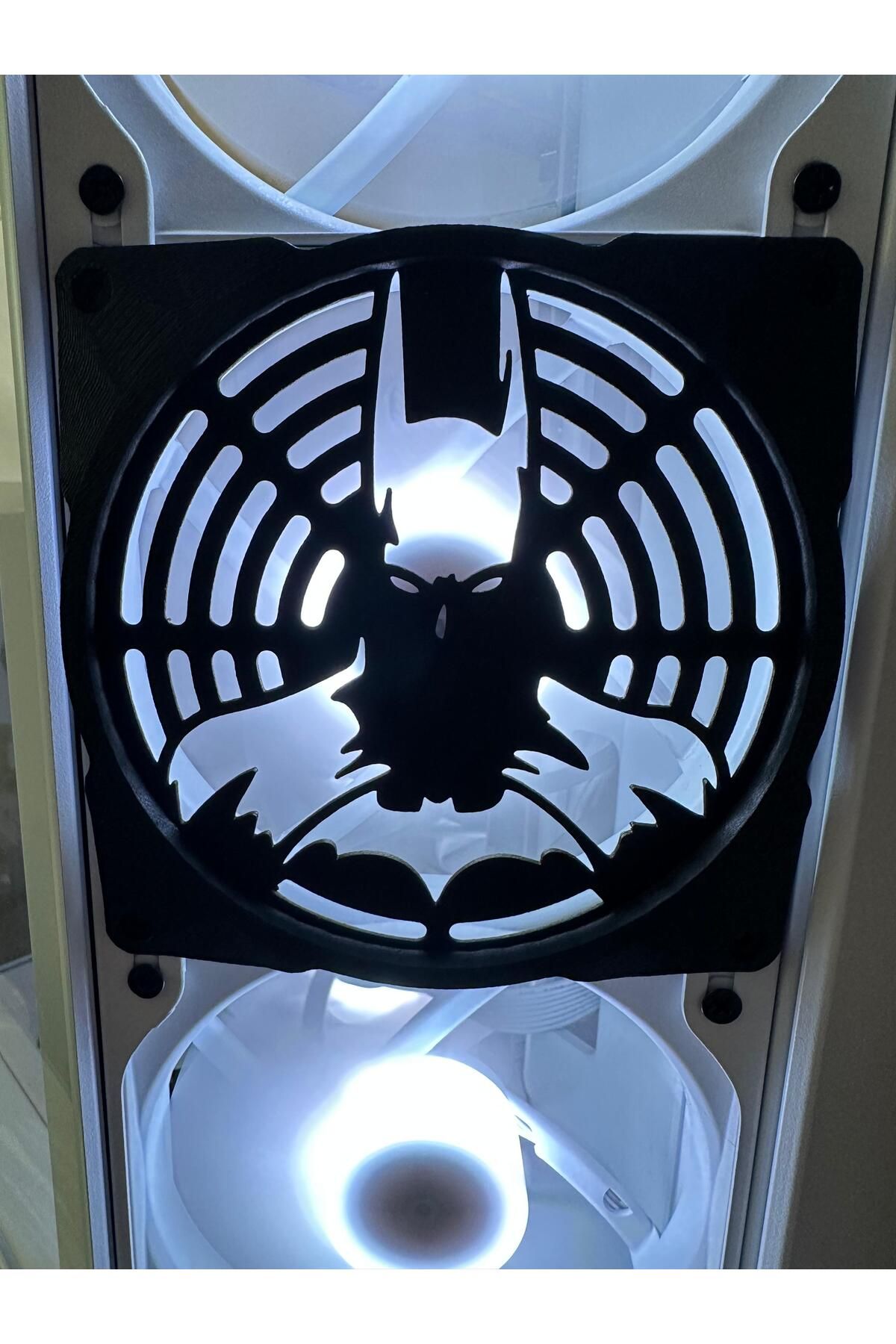 EmAy3d Batman 120mm Oyun Pc Aksesuarı, Masaüstü Bilgisayar Fan Kapağı