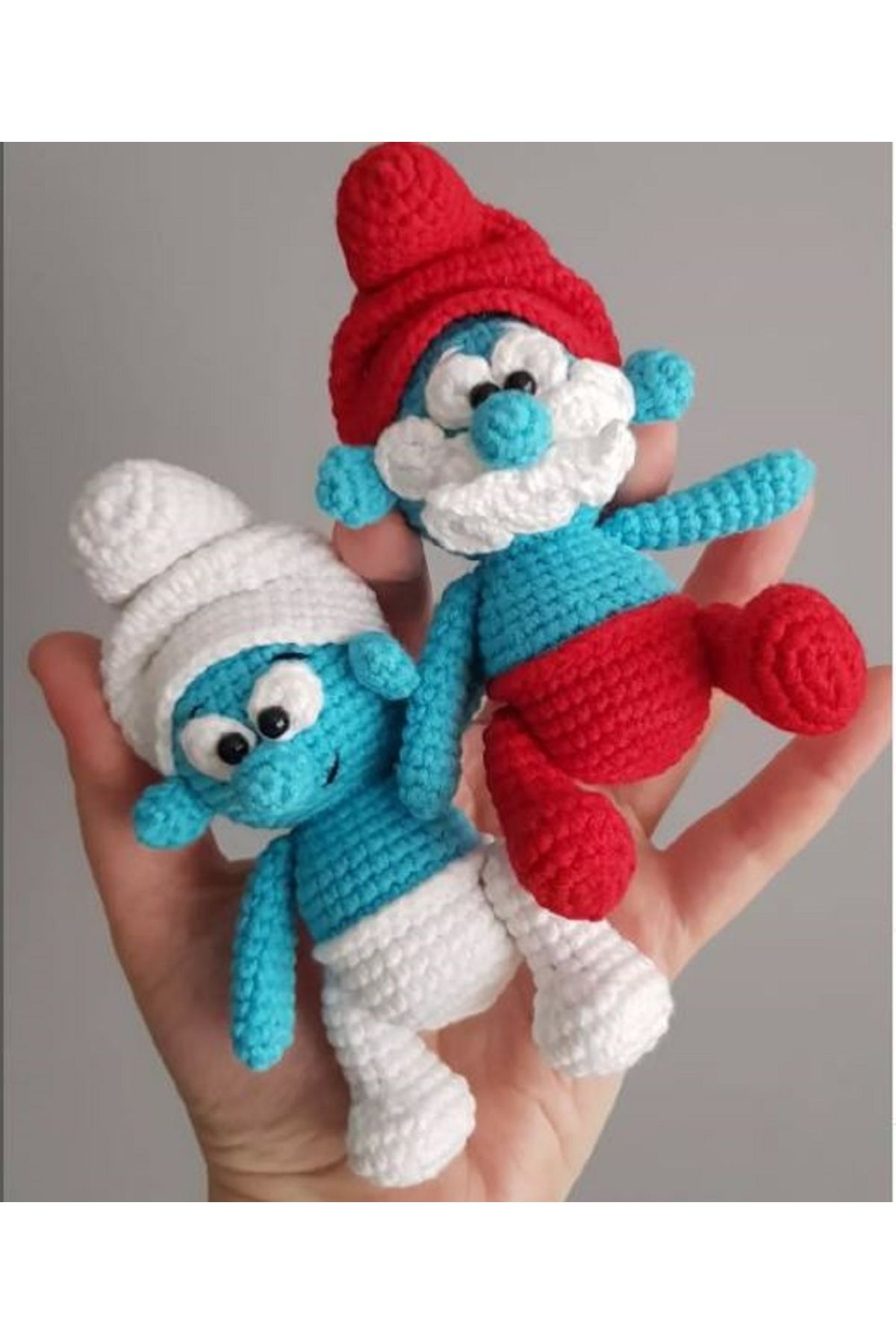 designbyoykum EL ÖRGÜSÜ OYUNCAK ŞİRİN BABA VE ŞİRİN