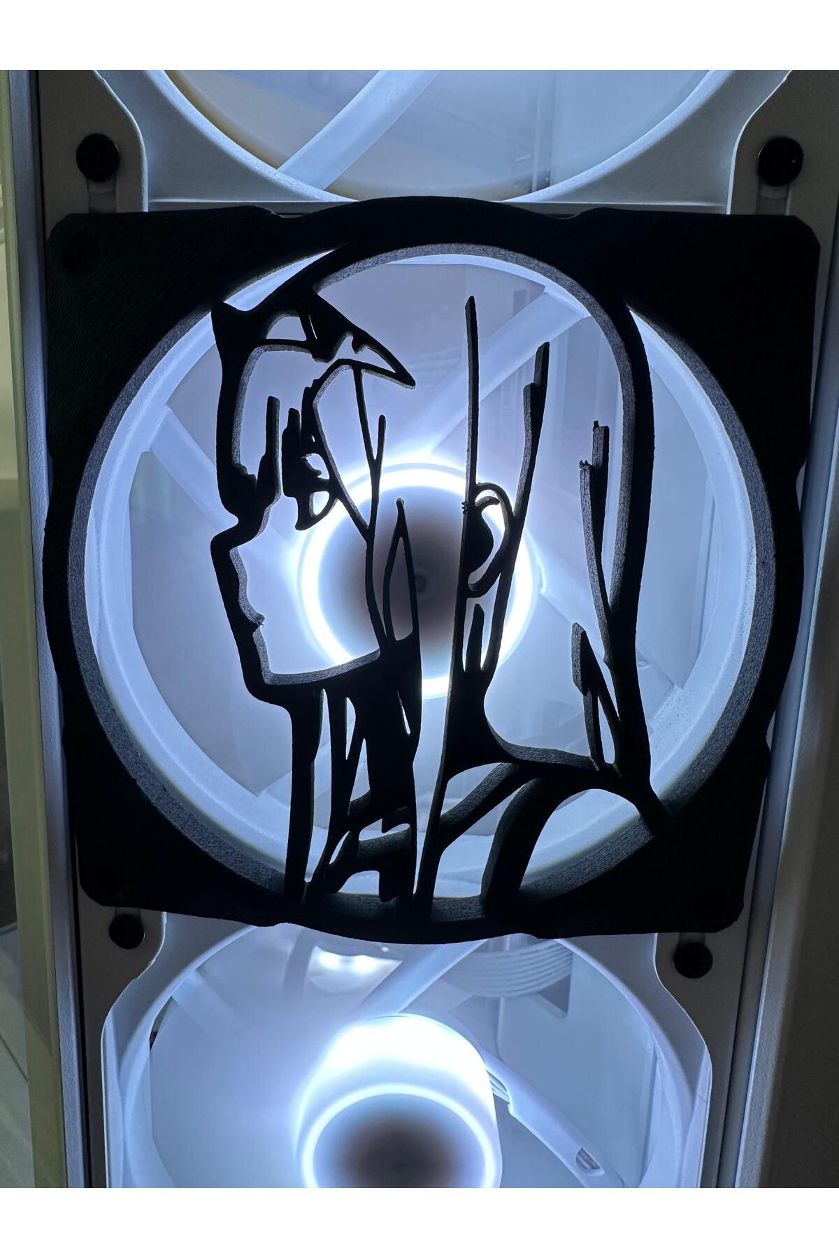 EmAy3d Zero Two 120mm Oyun Pc Aksesuarı, Masaüstü Bilgisayar Fan Kapağı