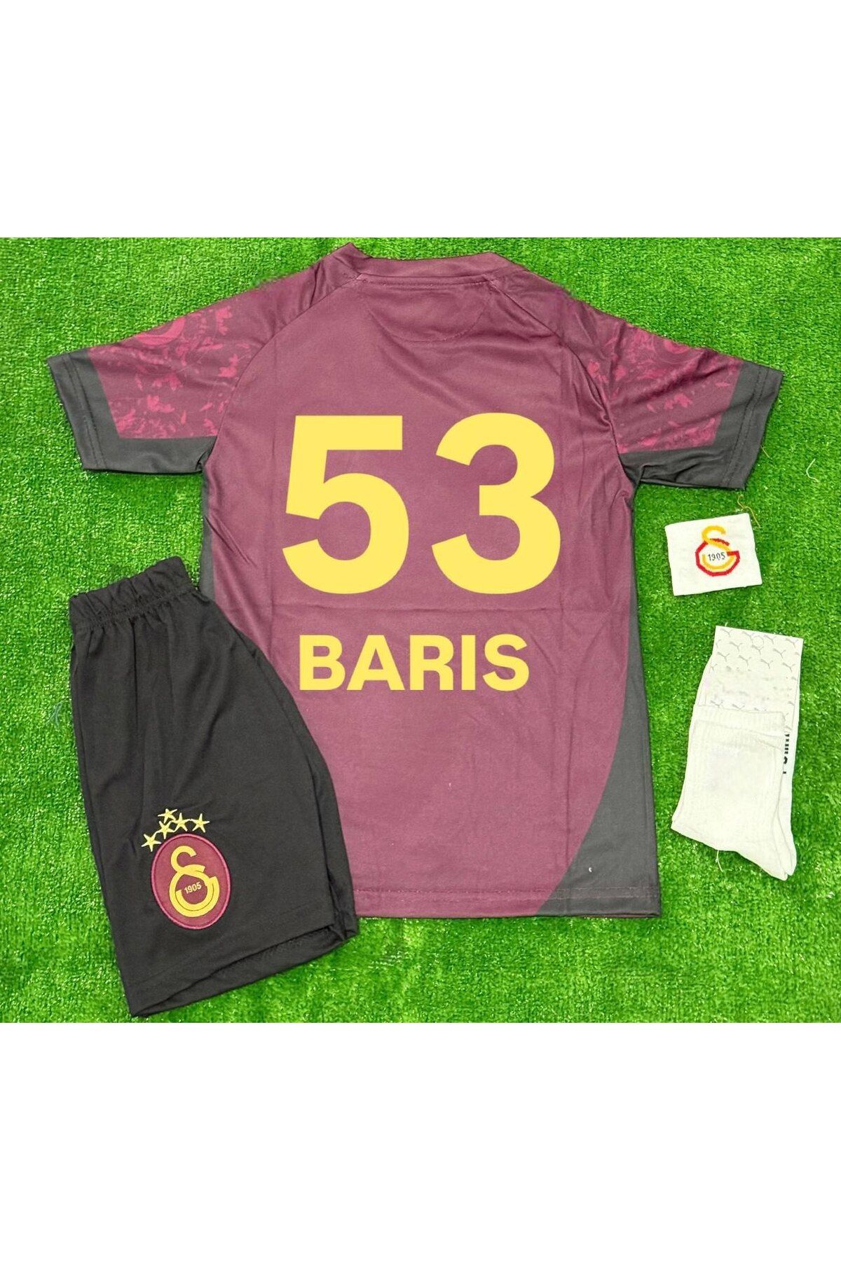 Alaturka Mix galatasaray 5 yıldızlı #bariş alper 53 # 25/26 deplasman çocuk forması