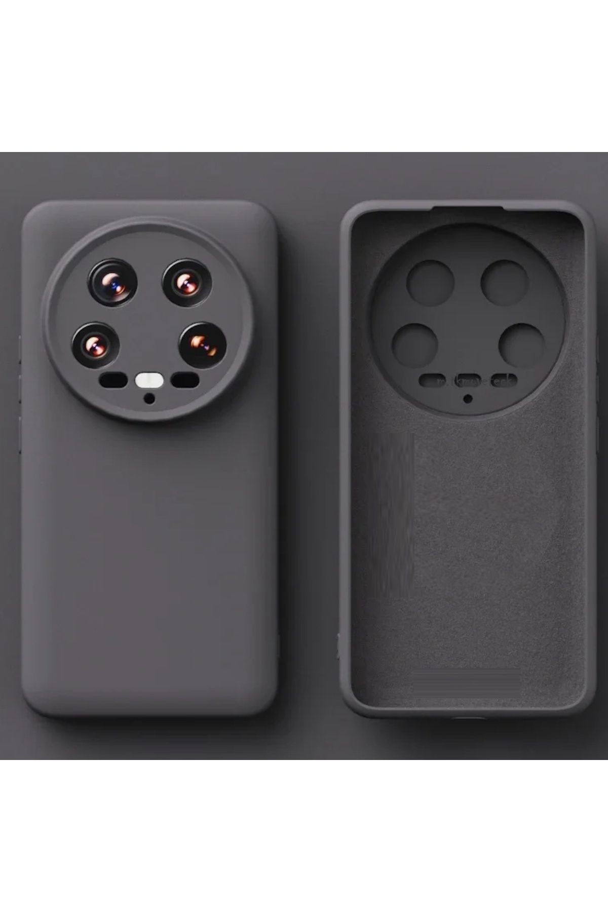 m.tk moveteck Xiaomi Mi 15 Ultra Kılıf Lansman Kamera Korumalı içi Kadife Yumuşak Renkli Silikon Mat Hisli Kapak